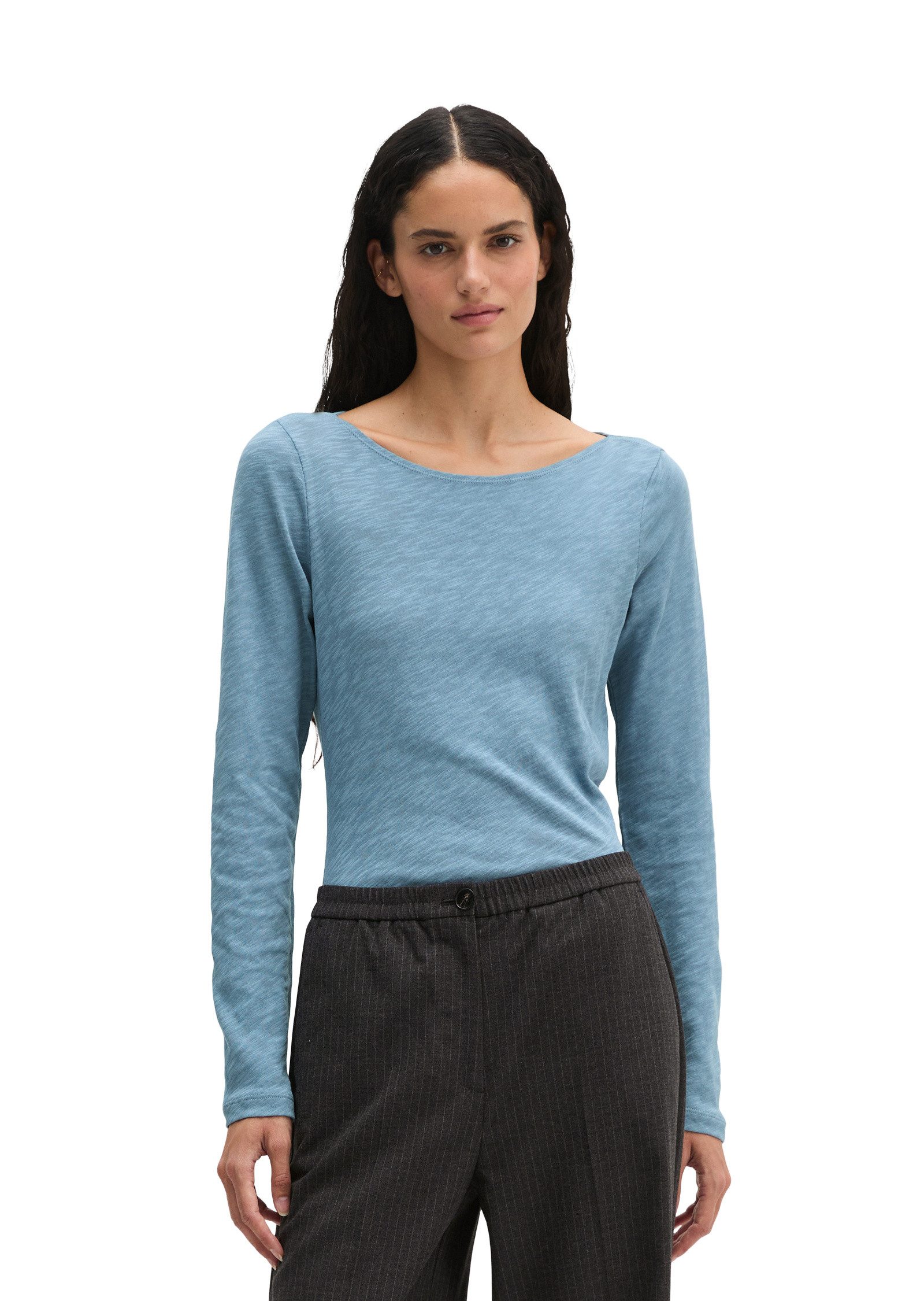 Marc O'Polo Langarmshirt aus Organic Cotton-Qualität