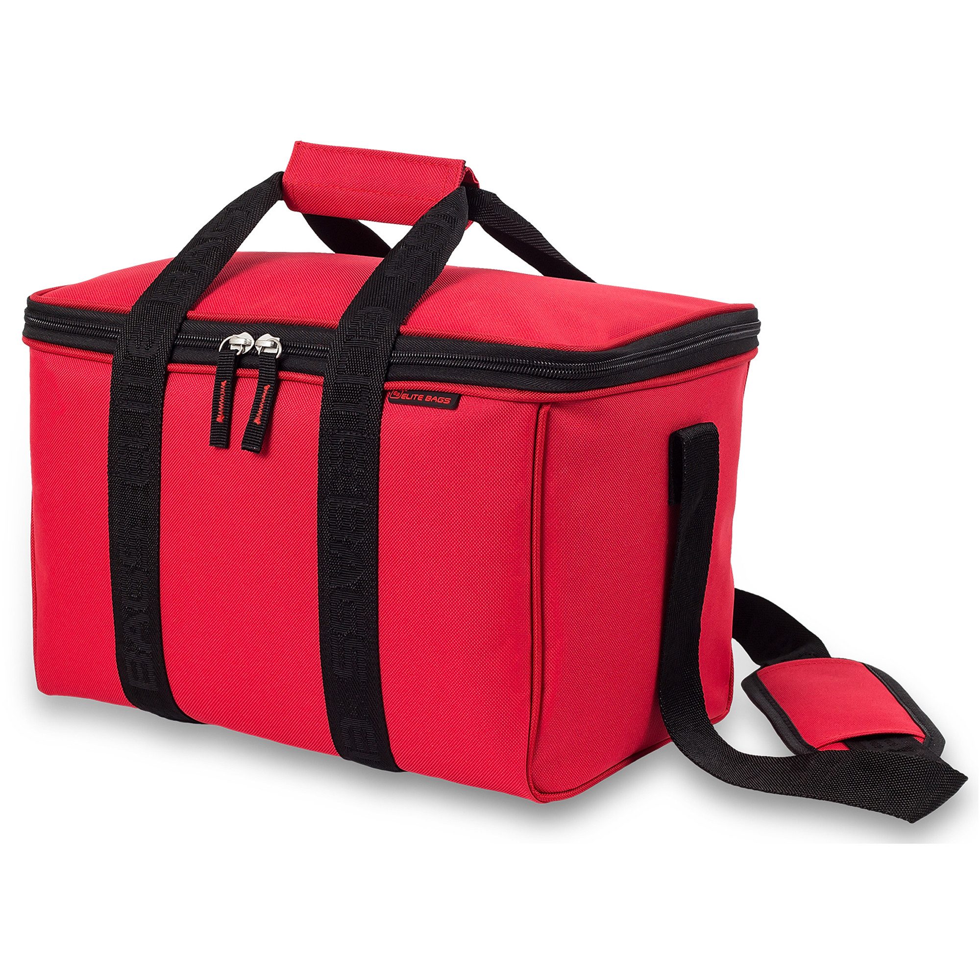 Arzttasche Elite Bags MULTI Multifunktionstasche Rot/Schwarz 34 x 21 x 20 cm
