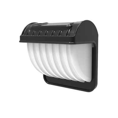 Aigostar LED Außen-Wandleuchte Solar Sensor 0.12W 3 Lumen 6500K Kaltweiß Outdoor