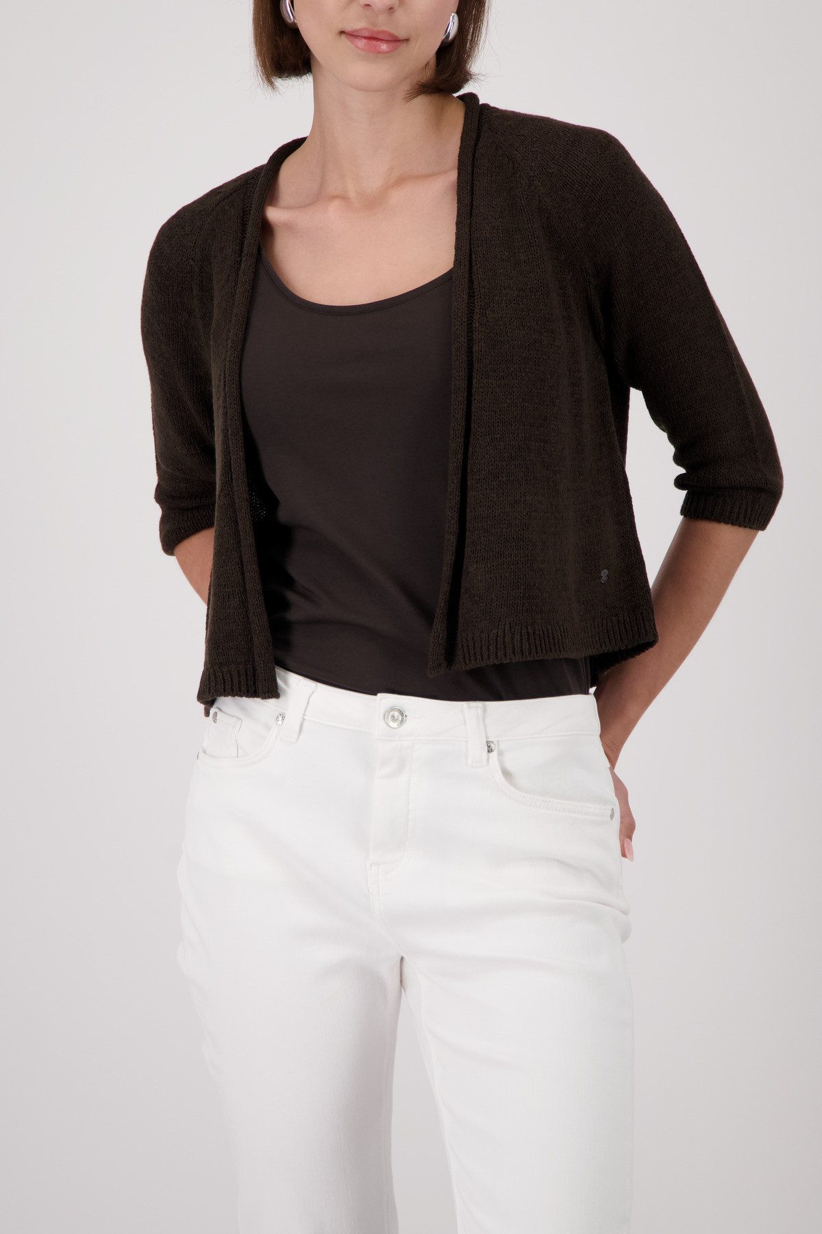 Monari Strickjacke mit Halbarm