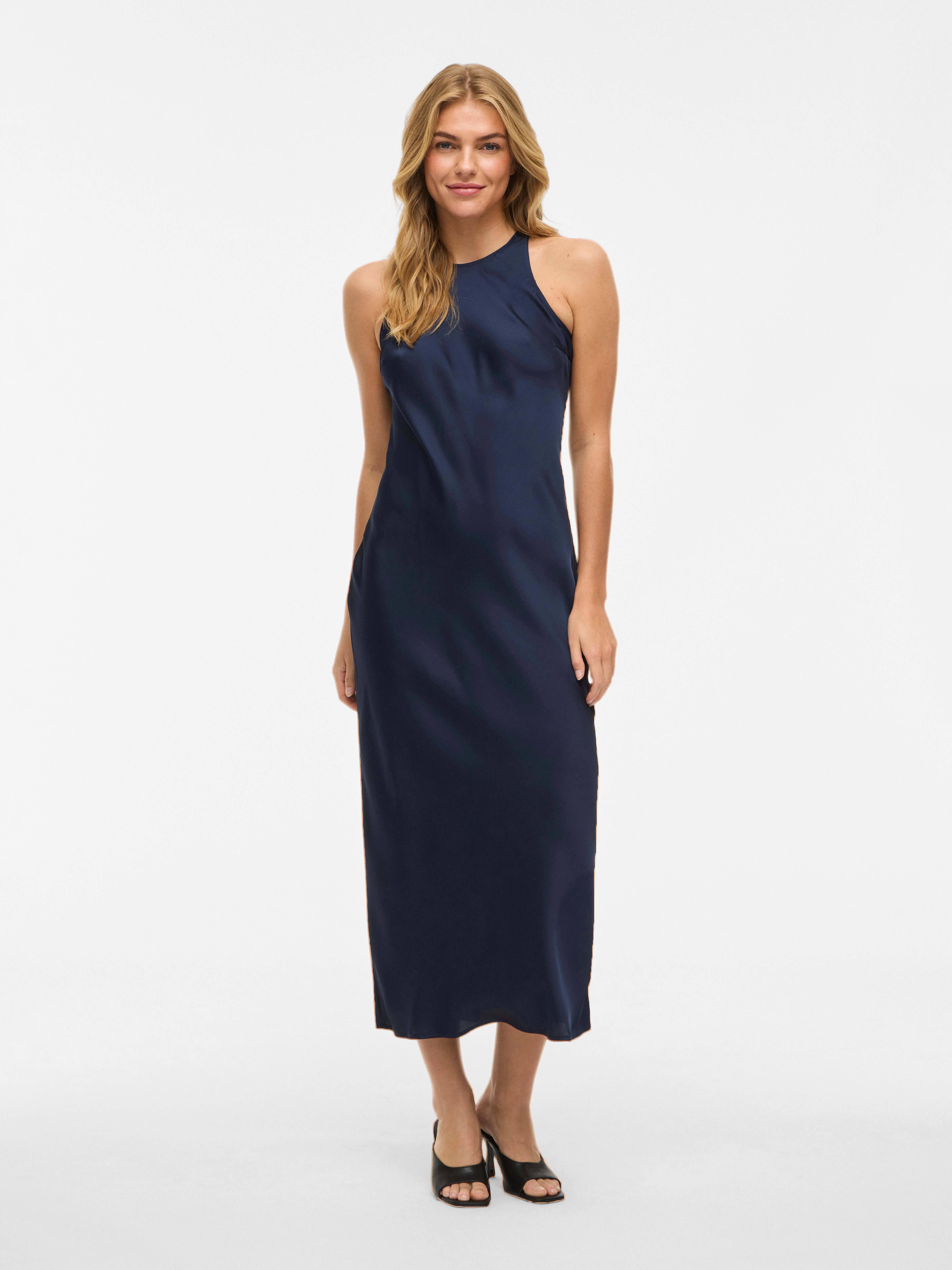 Vila Maxikleid VIRAVENNA S/L ANKLE DRESS - NOOS/OC Kunstfaser, regular fit – Bild 4 von 5
