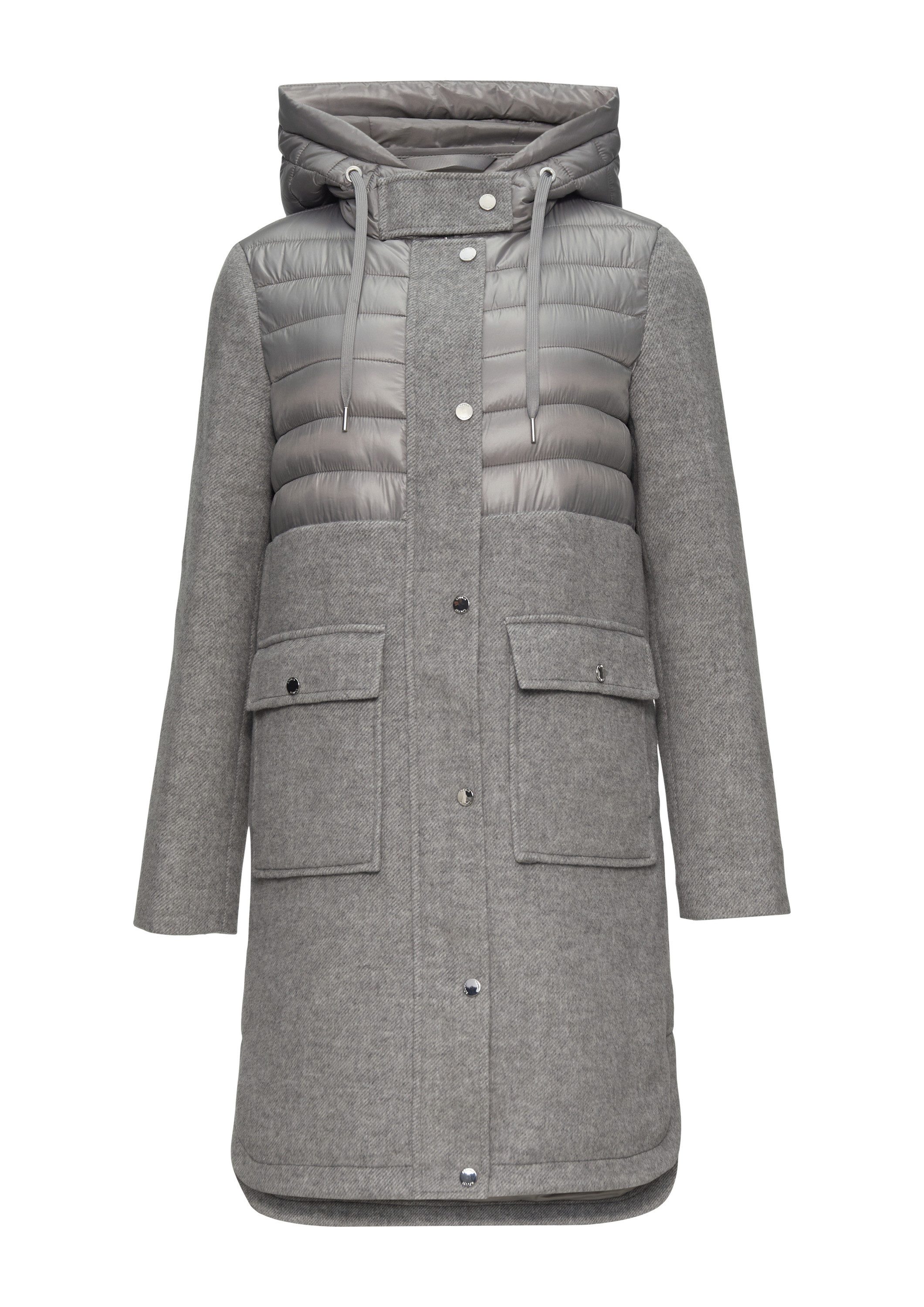 s.Oliver Wintermantel Outdoor-Mantel Parka im Fabricmix günstig online kaufen