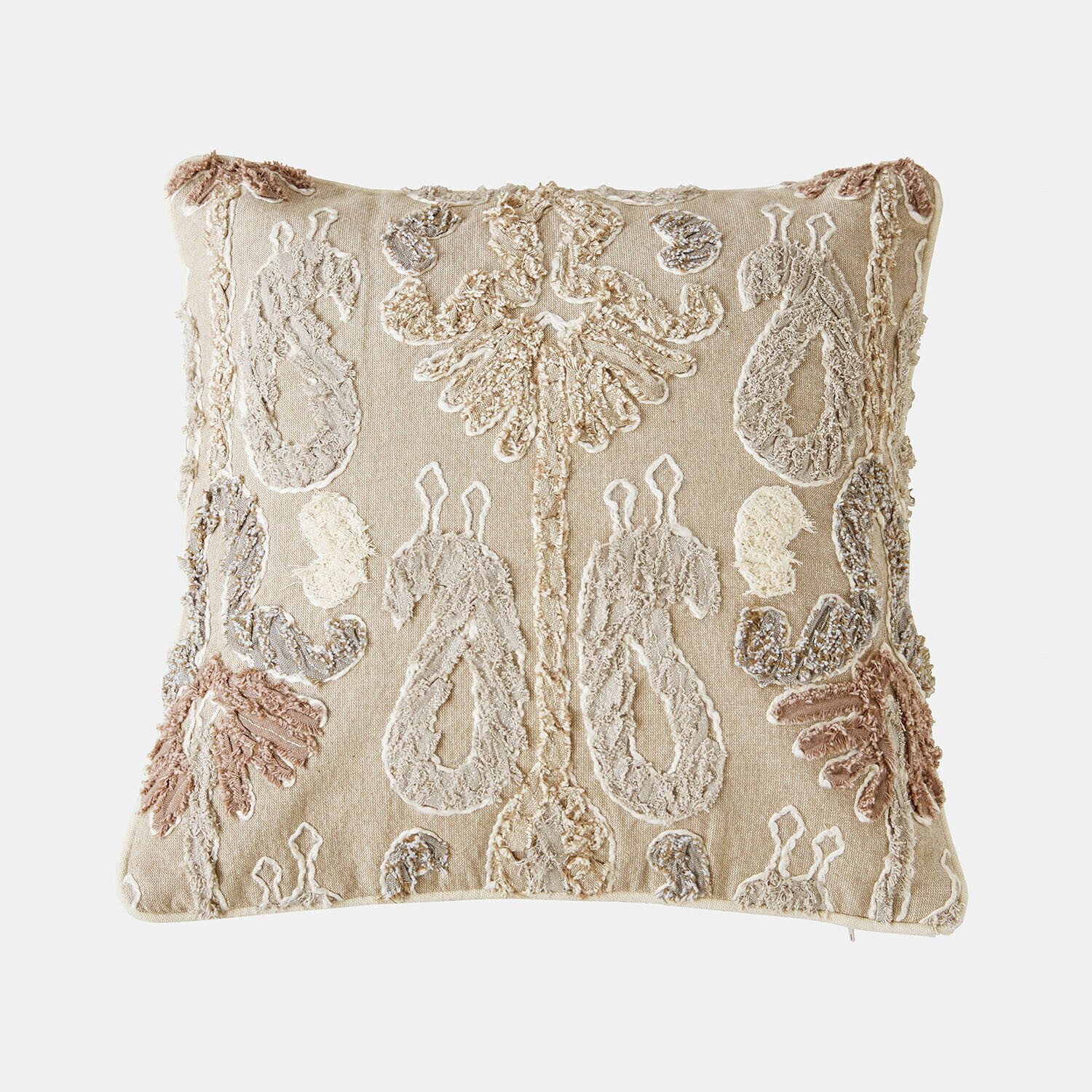 Mirabeau Kissenhülle Kissenhülle Rahmira beige/blau/rot