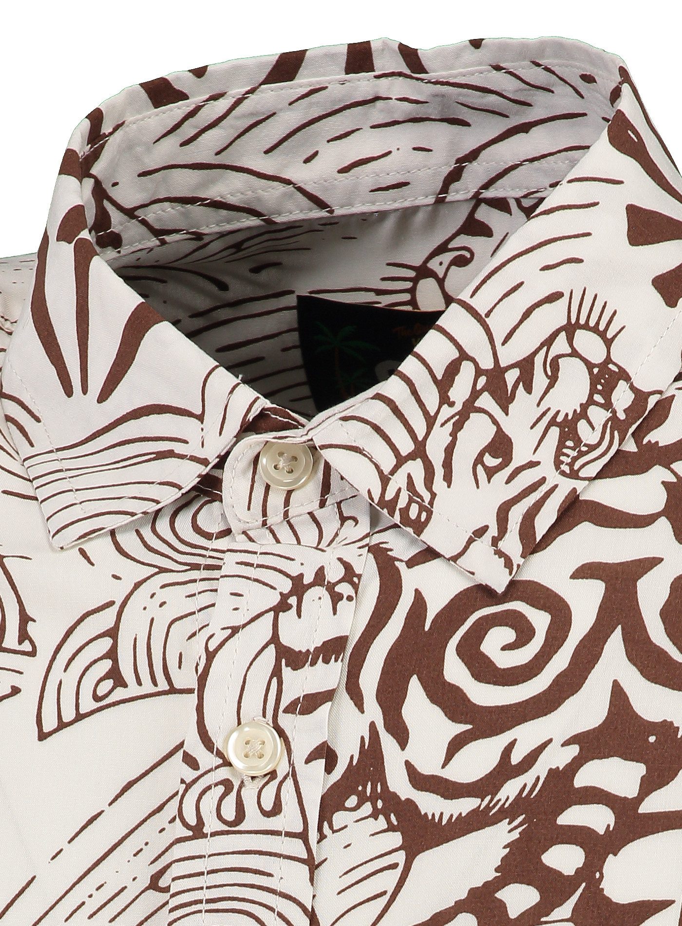 Key Largo Kurzarmhemd MSH RESORT 1/2 patterned (1-tlg)