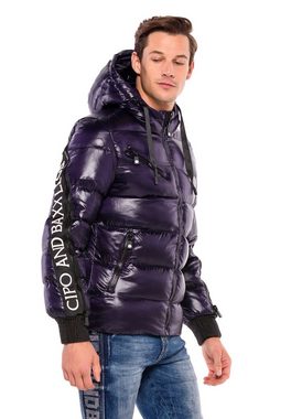 Cipo & Baxx Steppjacke (1-St) mit Kapuze