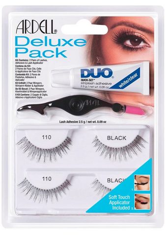 ARDELL Bandwimpern »Deluxe Pack 110« ir DUO W...