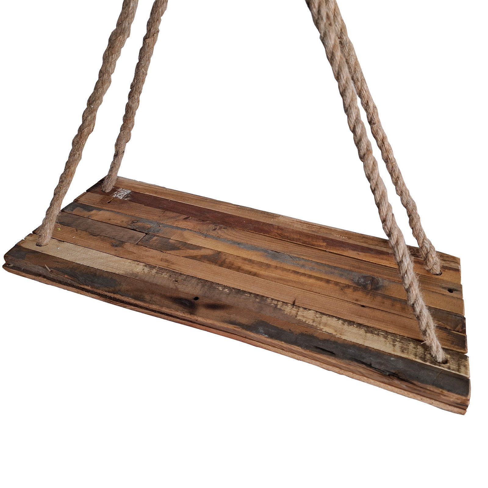 HTI-Living Hängeregal Hängeregal Holzregal mit Juteseil günstig online kaufen