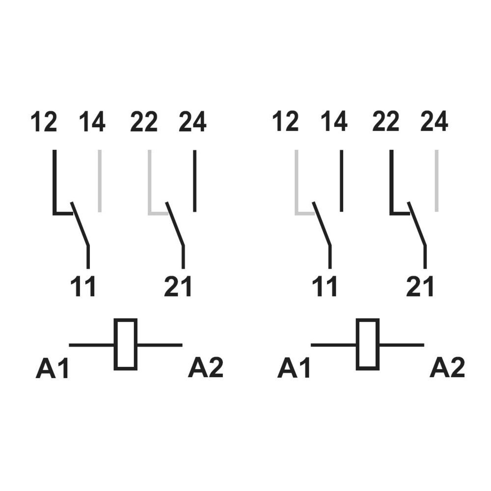 finder Zeitrelais Finder 50.12.9.012.5000 Printrelais 12 V/DC 8 A 2 Wechsler 1 St., (50.12.9.012.5000)