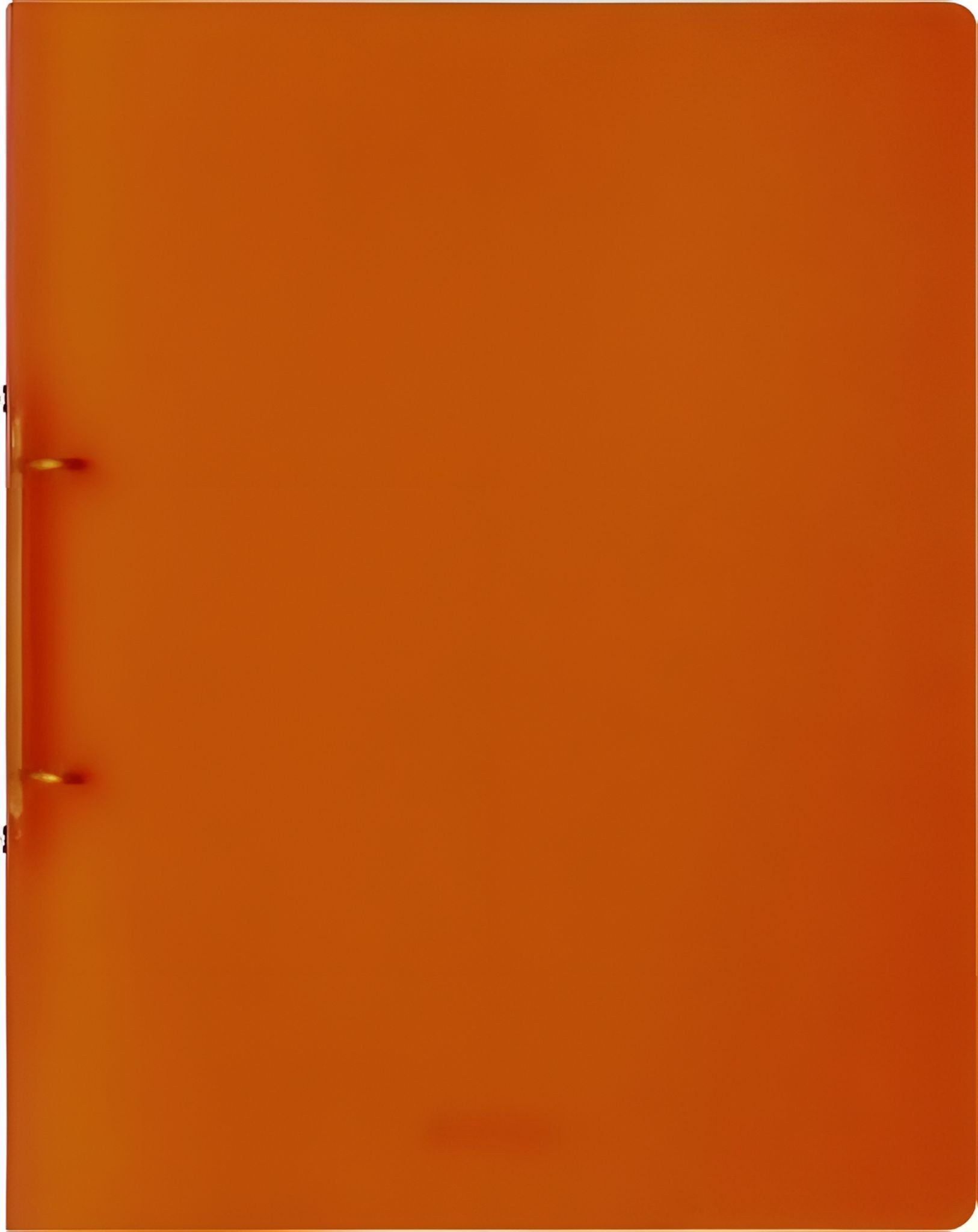 Ringbuchmappe BRUNNEN Ringbuch A4 FACT! 25mm 2-Ringe orange 106550540