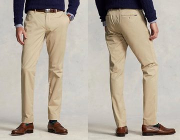 Ralph Lauren Loungehose POLO RALPH LAUREN Chinos Pants Stretch Slim fit Smooth Trousers Hose N