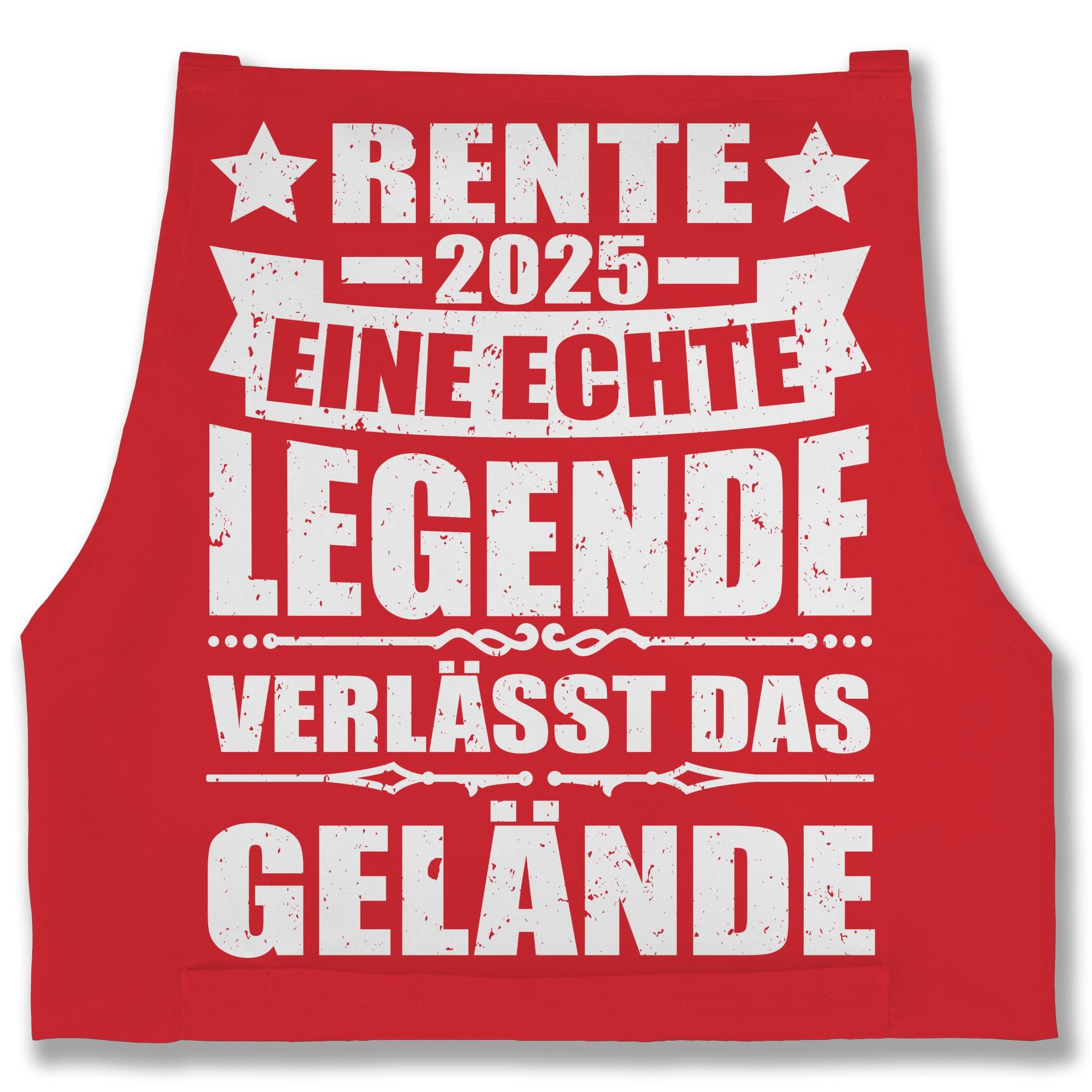 Shirtracer Rentner-Schürze – „Ich Bin Dann Mal In Rente“ – Lustiges Geschenk Für Den Ruhestand Shirtracer Rentner-Schürze – „Ich Bin Dann Mal In Rente“ – Lustiges Geschenk Für Den Ruhestand