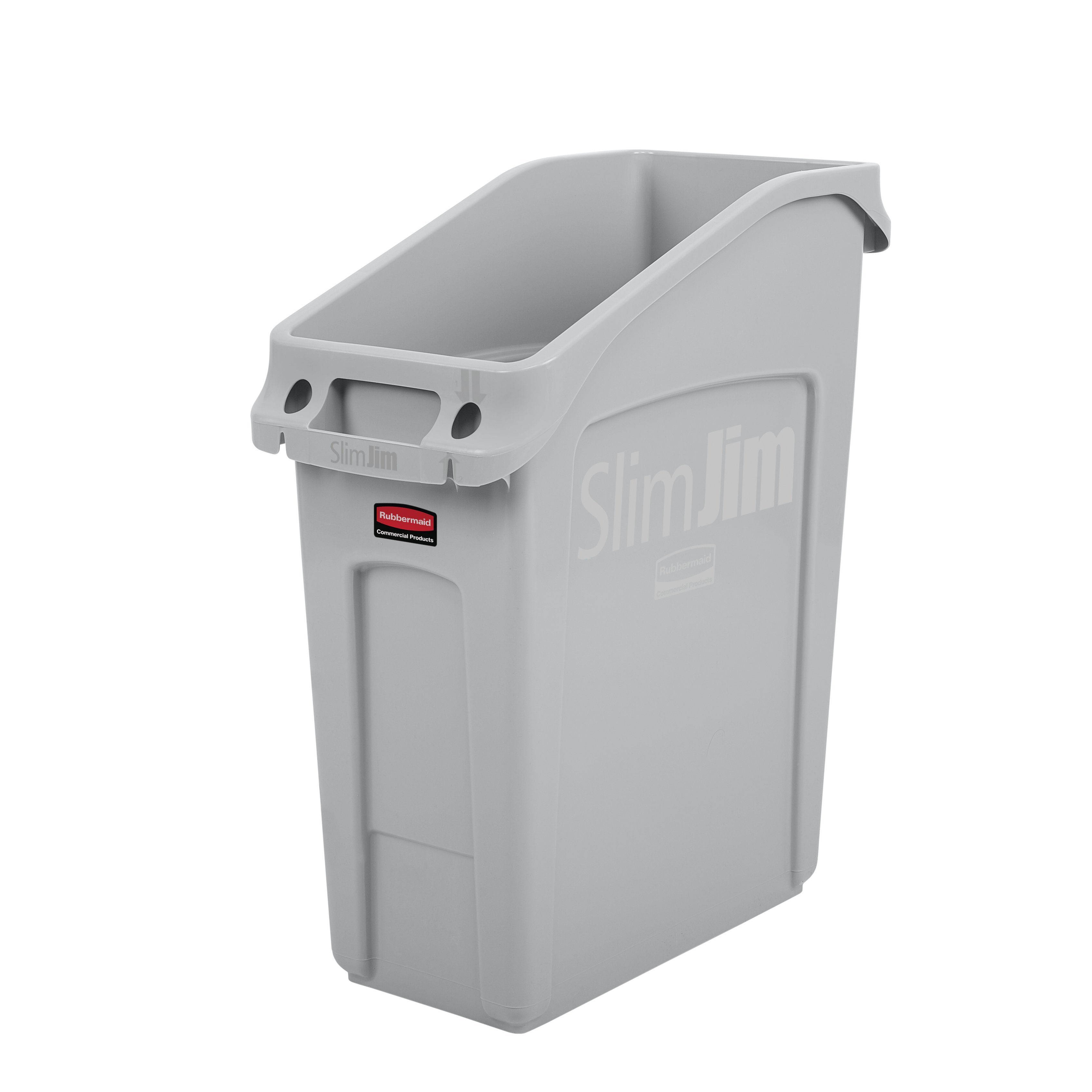 Rubbermaid Untertischbehälter grau 49 Jim® Slim l, Mülltrennsystem Rubbermaid