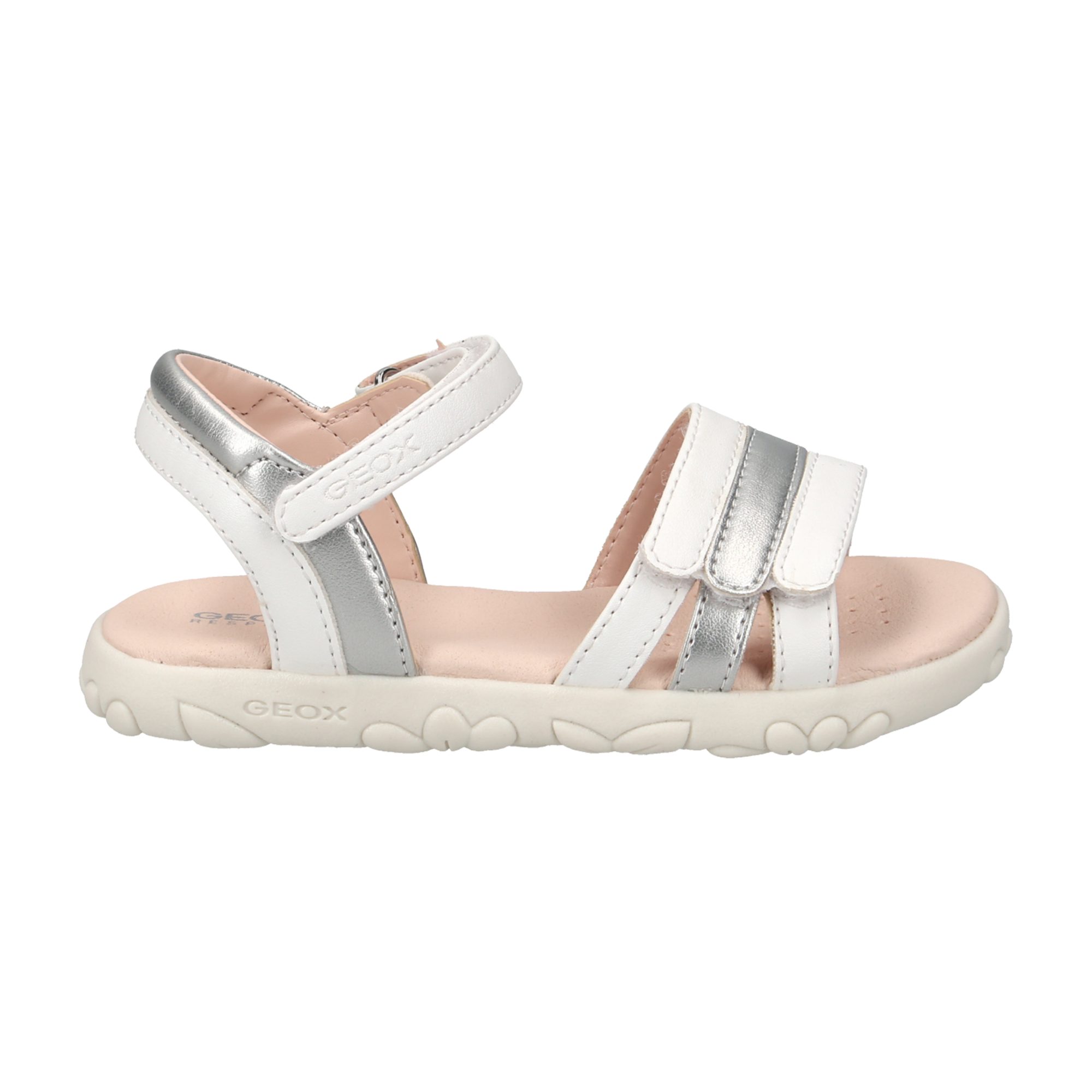 Geox GEOX S.HAITI, Sandalen, Weiß, Kinder Sandale