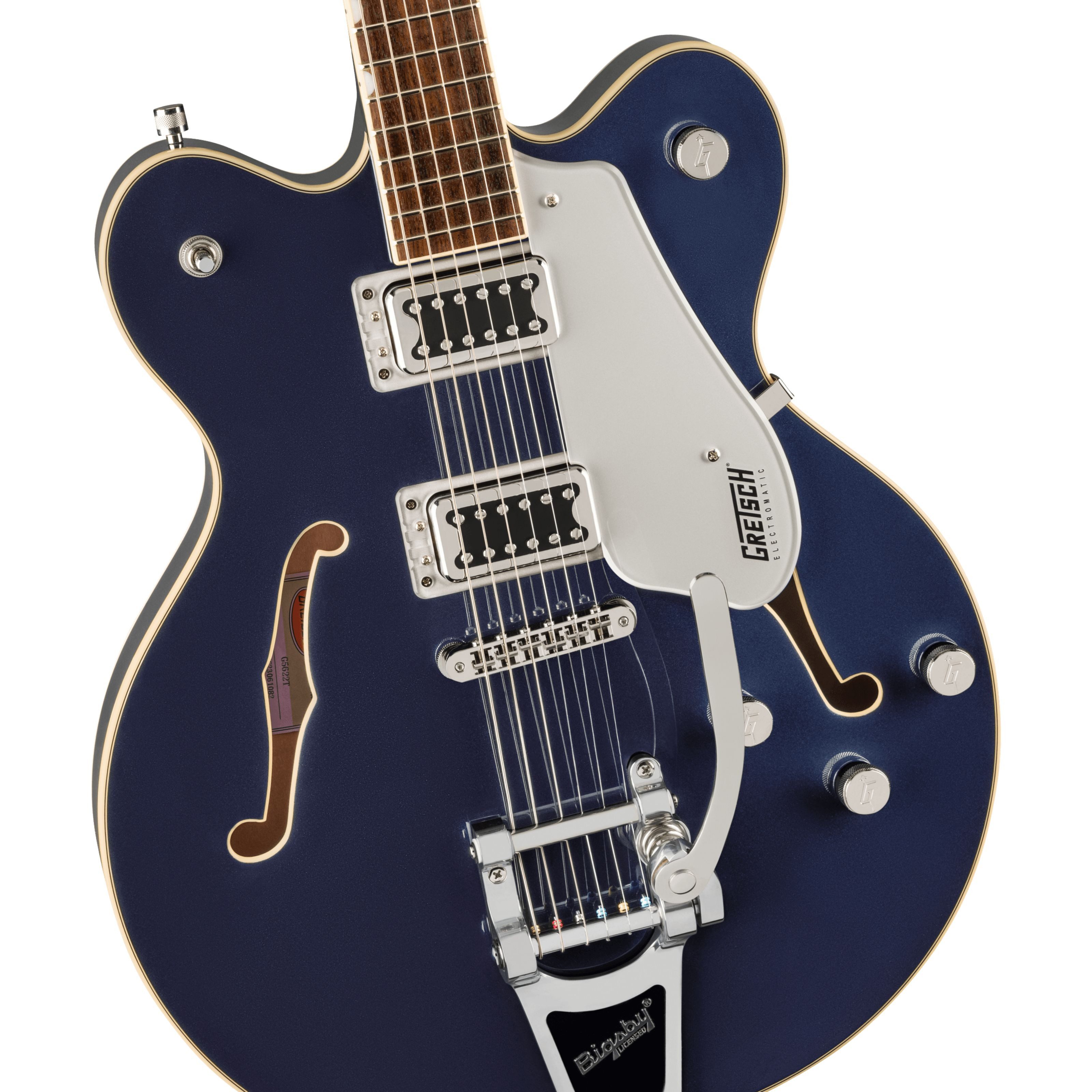 Gretsch Halbakustik-Gitarre, Halb-Akustik Gitarren, Semi Hollow-Modelle, G5622T Electromatic Center Block Double-Cut Bigsby Midnight Sapphire