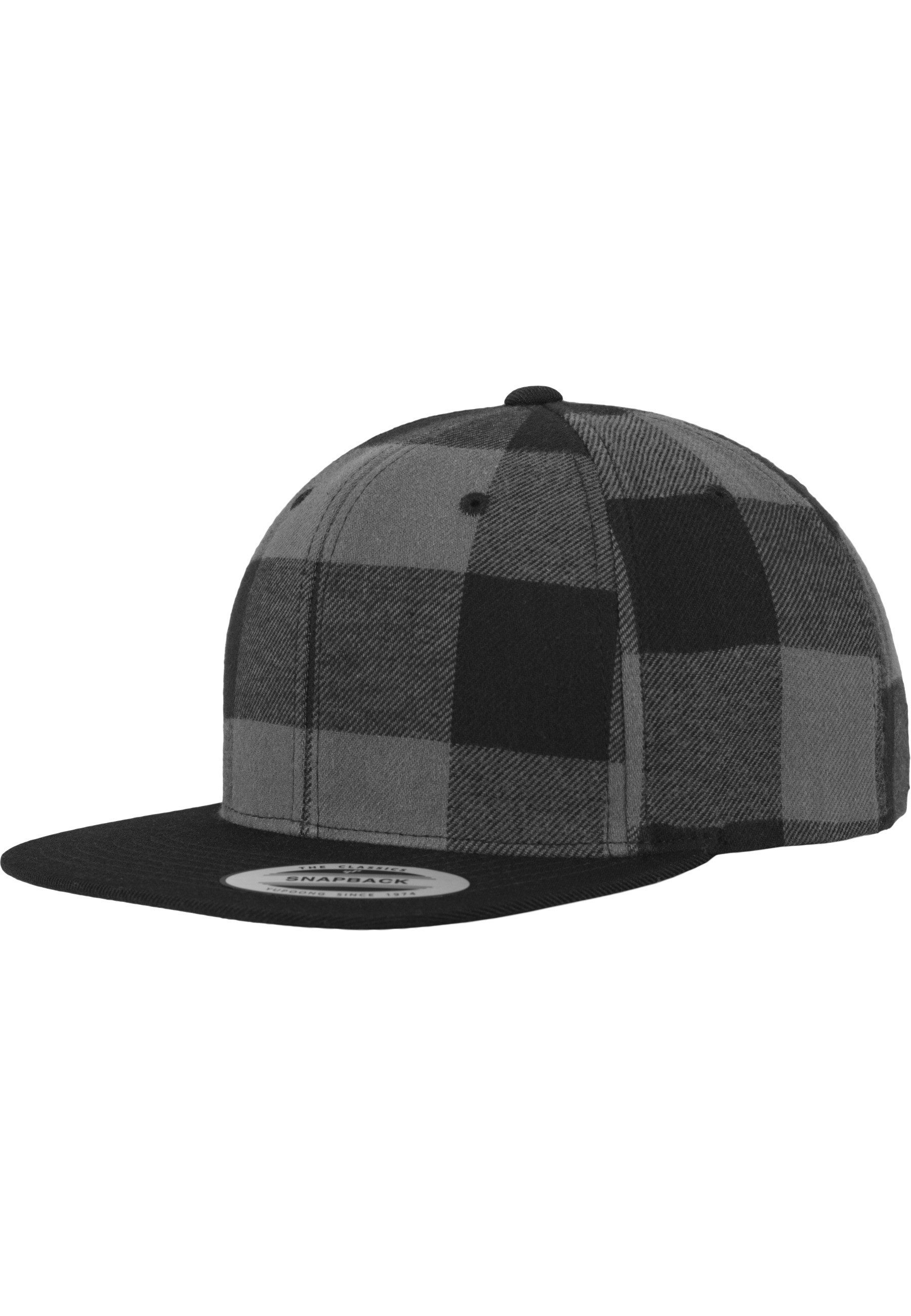 Flexfit Snapback Cap Flexfit Unisex Checked Flanell Snapback