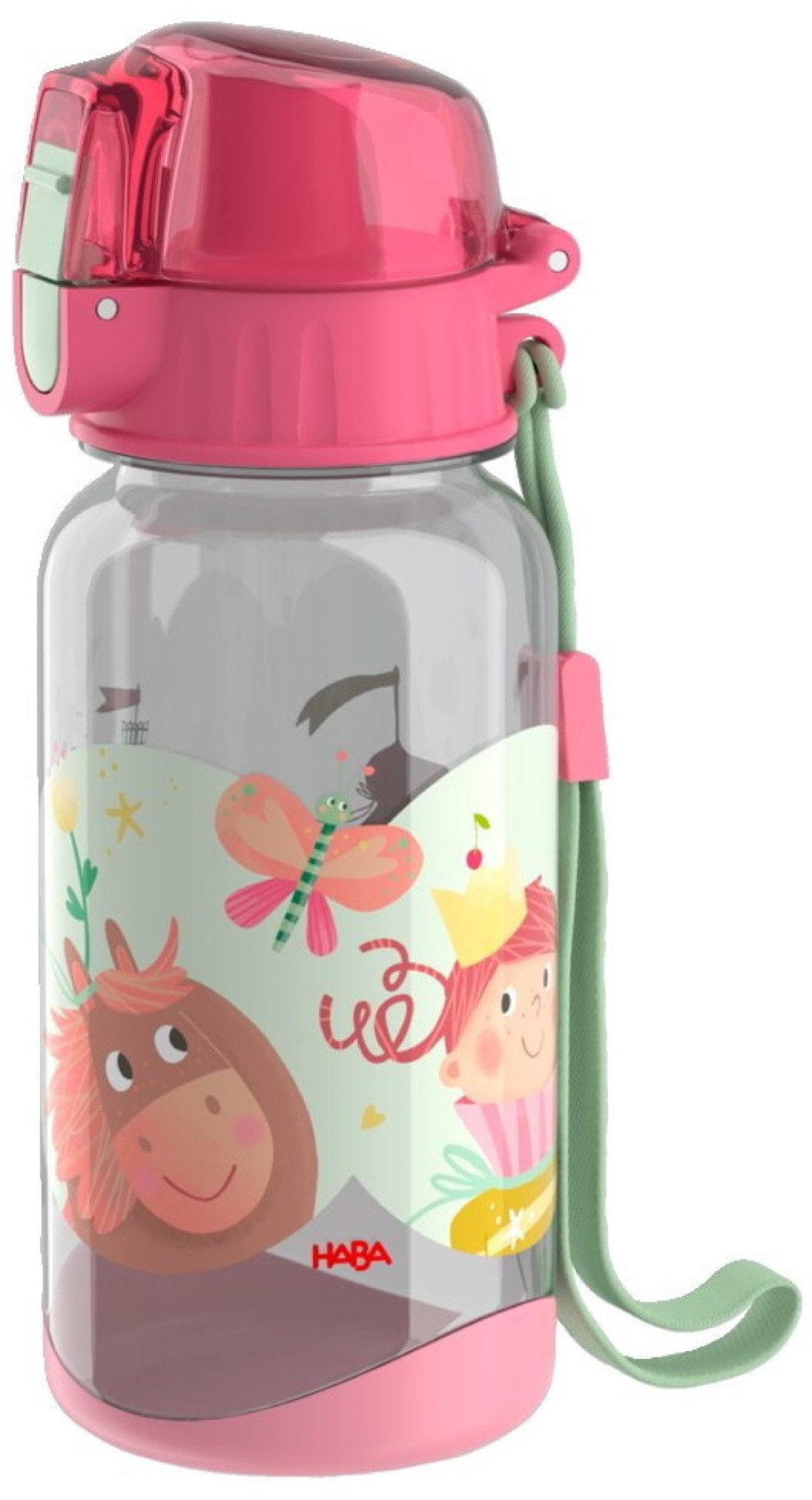 Haba Trinkflasche Essen & Trinken Trinkflasche Pferd & Prinzessin 2012444004