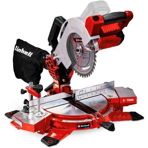 Einhell Akku-Kapp-Gehrungssäge TE-MS 18/210 Li-Solo, Power X-Change, 210 mm, ohne Akku und Ladegerät