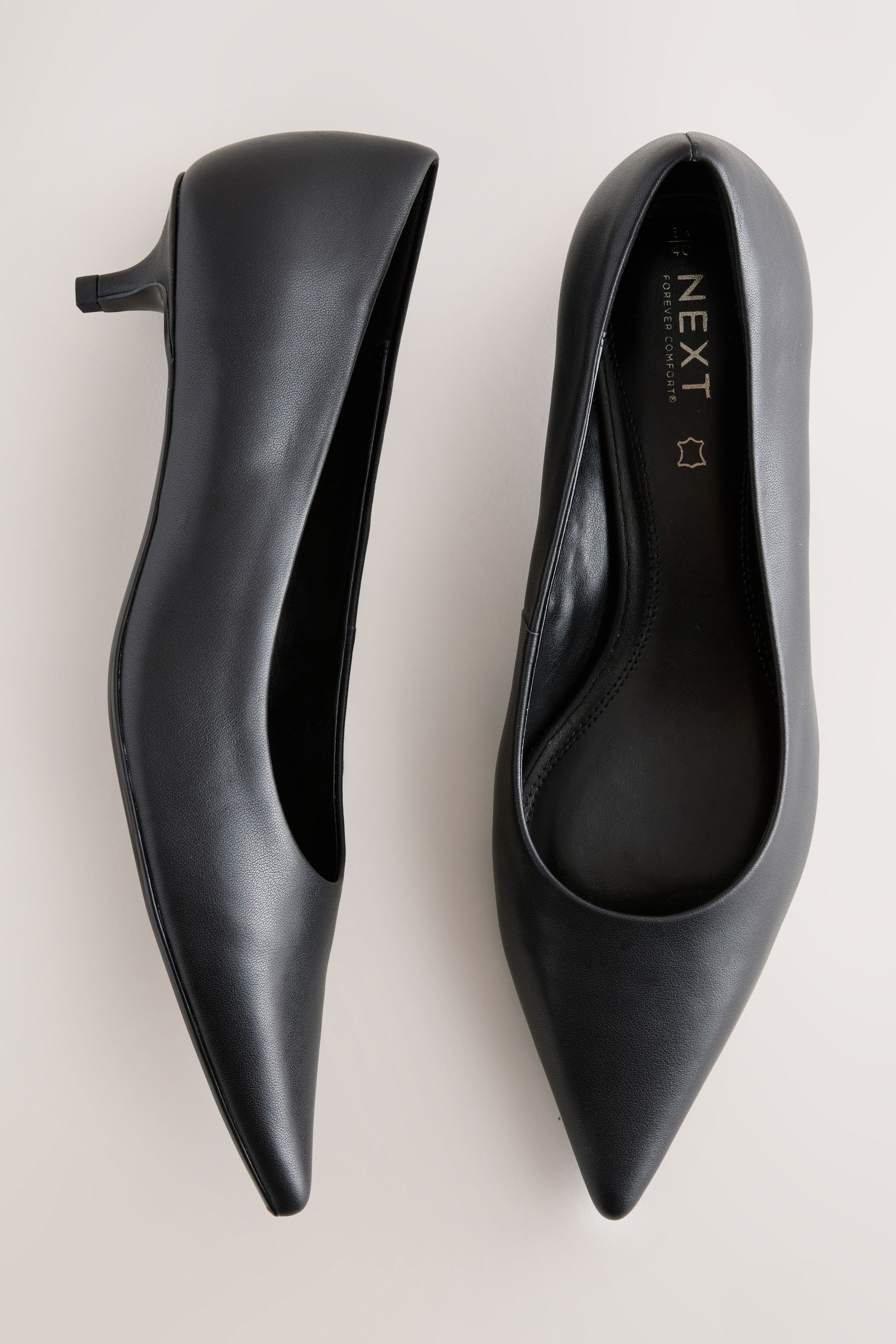 Next Forever Comfort® Spitze Absatzschuhe aus Leder High-Heel-Sandalette (1-tlg)