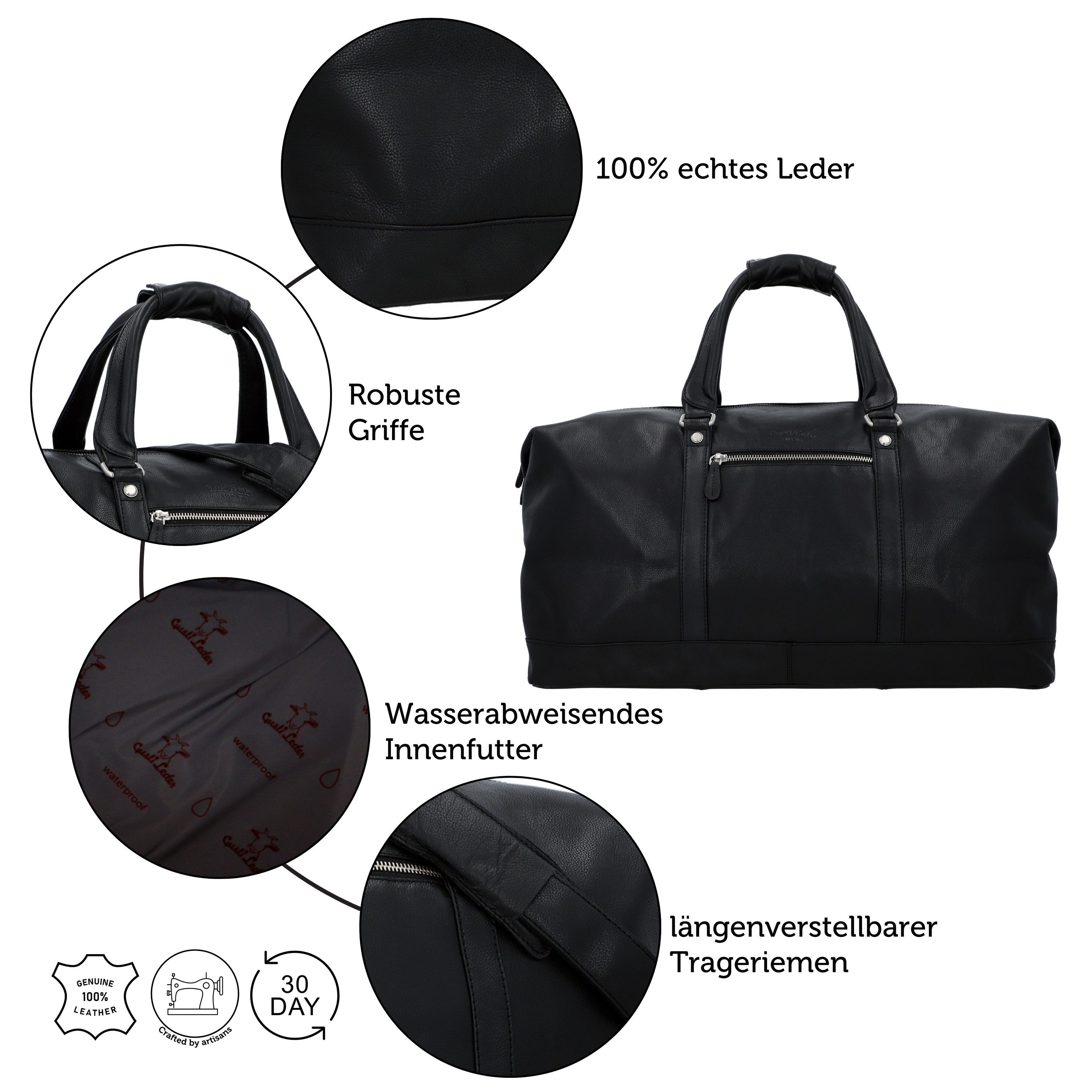 Gusti Leder Shopper Gusti Leder travel bag Ruben (1-tlg)