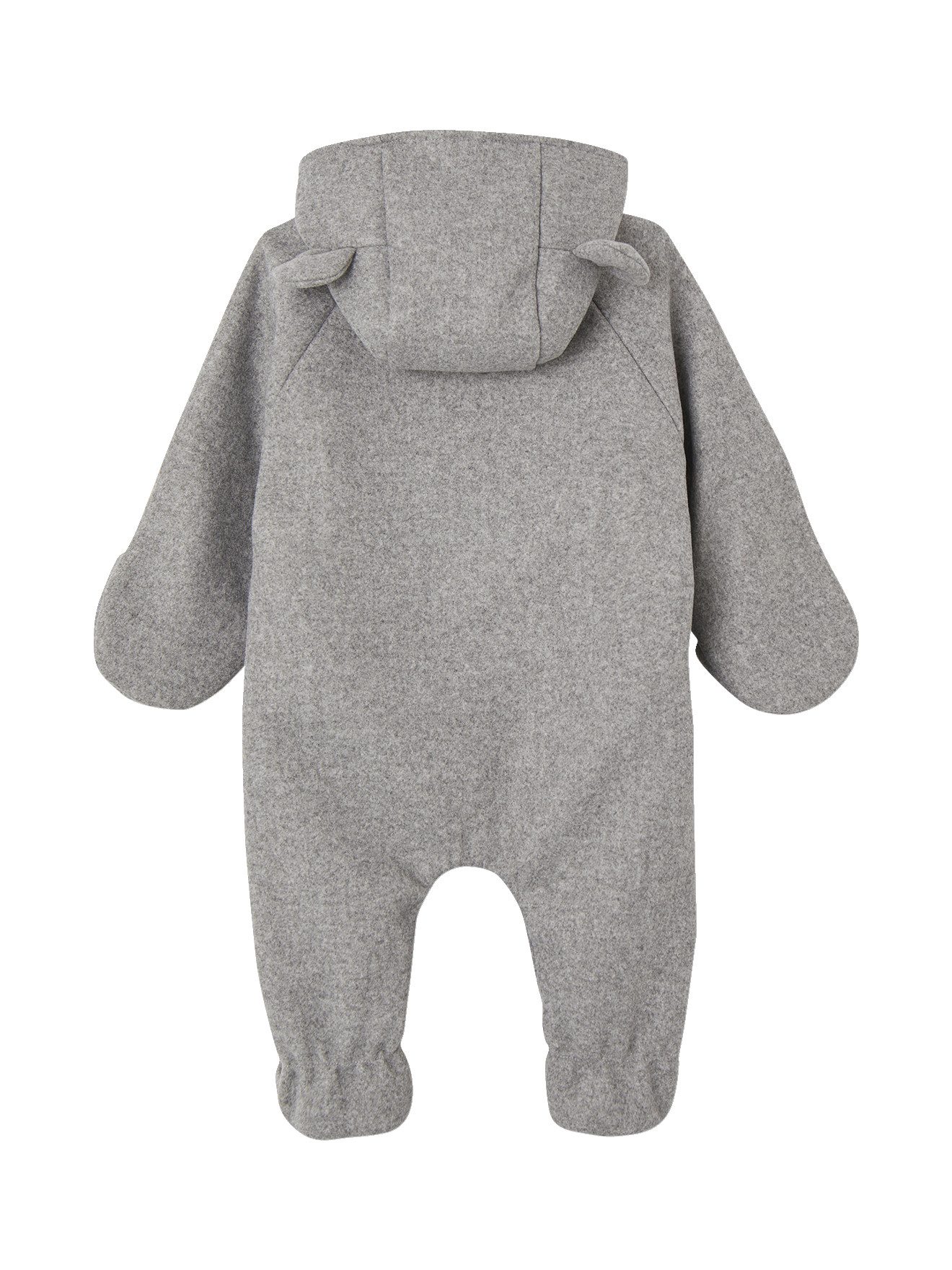 vertbaudet Overall Baby Ausfahrsack mit Kapuze und Knopfverschluss Recycling-Polyester, mit Kapuze