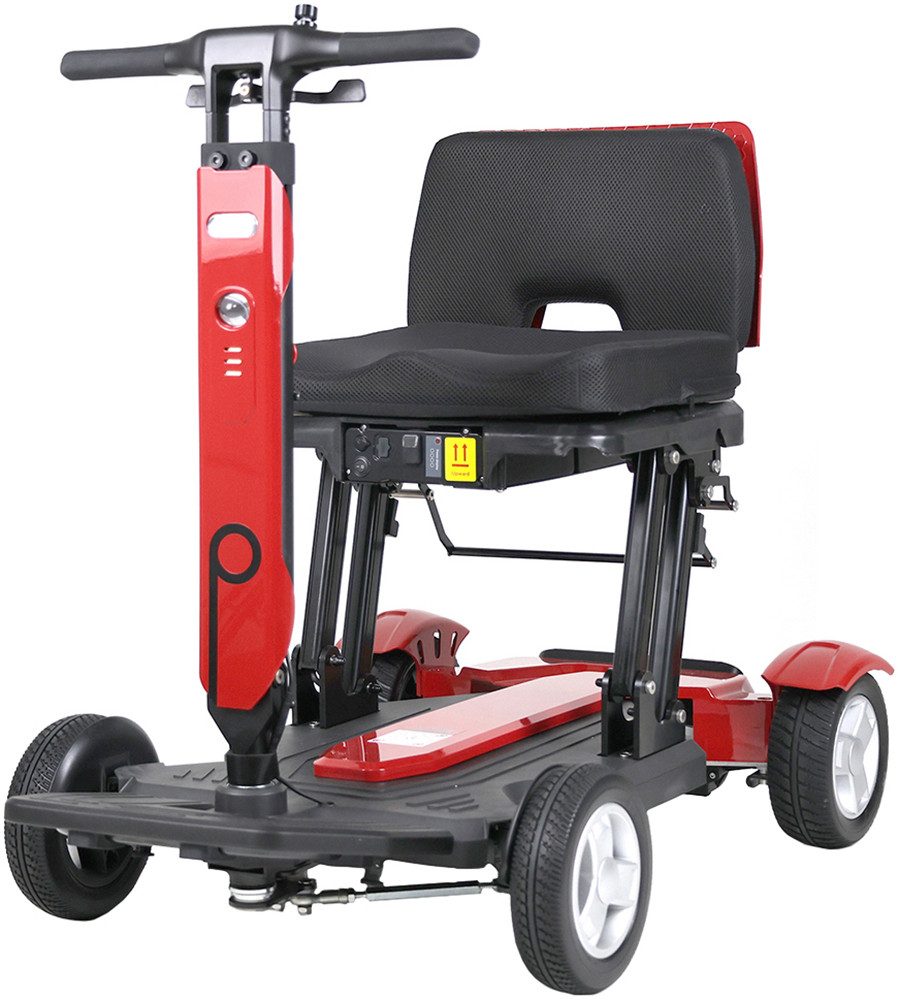 Prophete Elektromobil SM4 Kompakt E-Seniorenroller, 250 W, 6 km/h, Tiefer Einstieg, bis zu 20 km Reichweite, klappbar