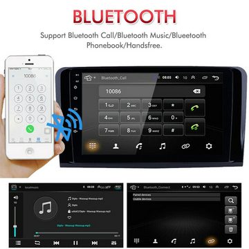 GABITECH für Mercedes Benz W164 GL320 ML350 X164 9 zoll Android 12.0 Autoradio Einbau-Navigationsgerät