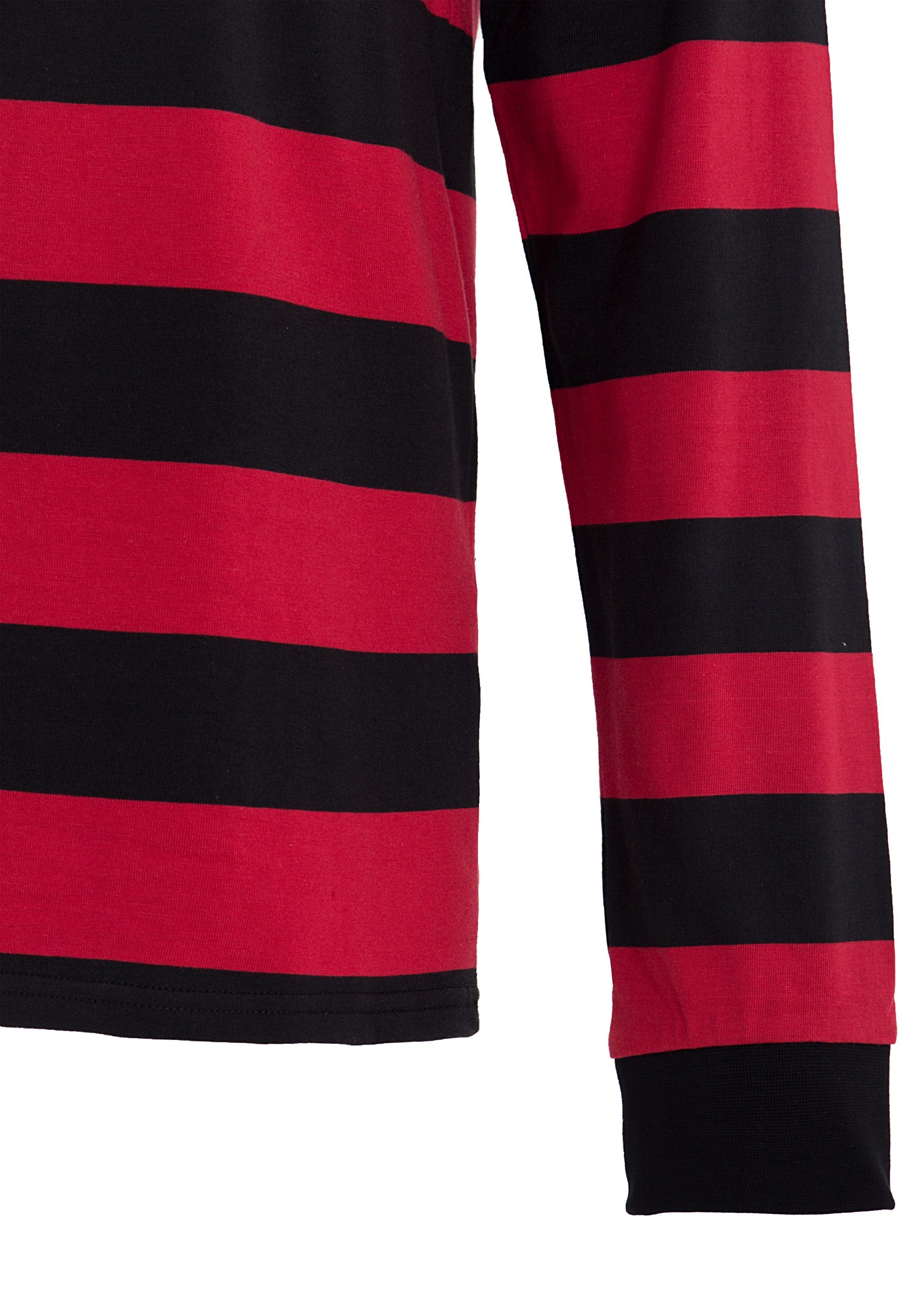 KingKerosin Longsleeve aus Streifenjersey