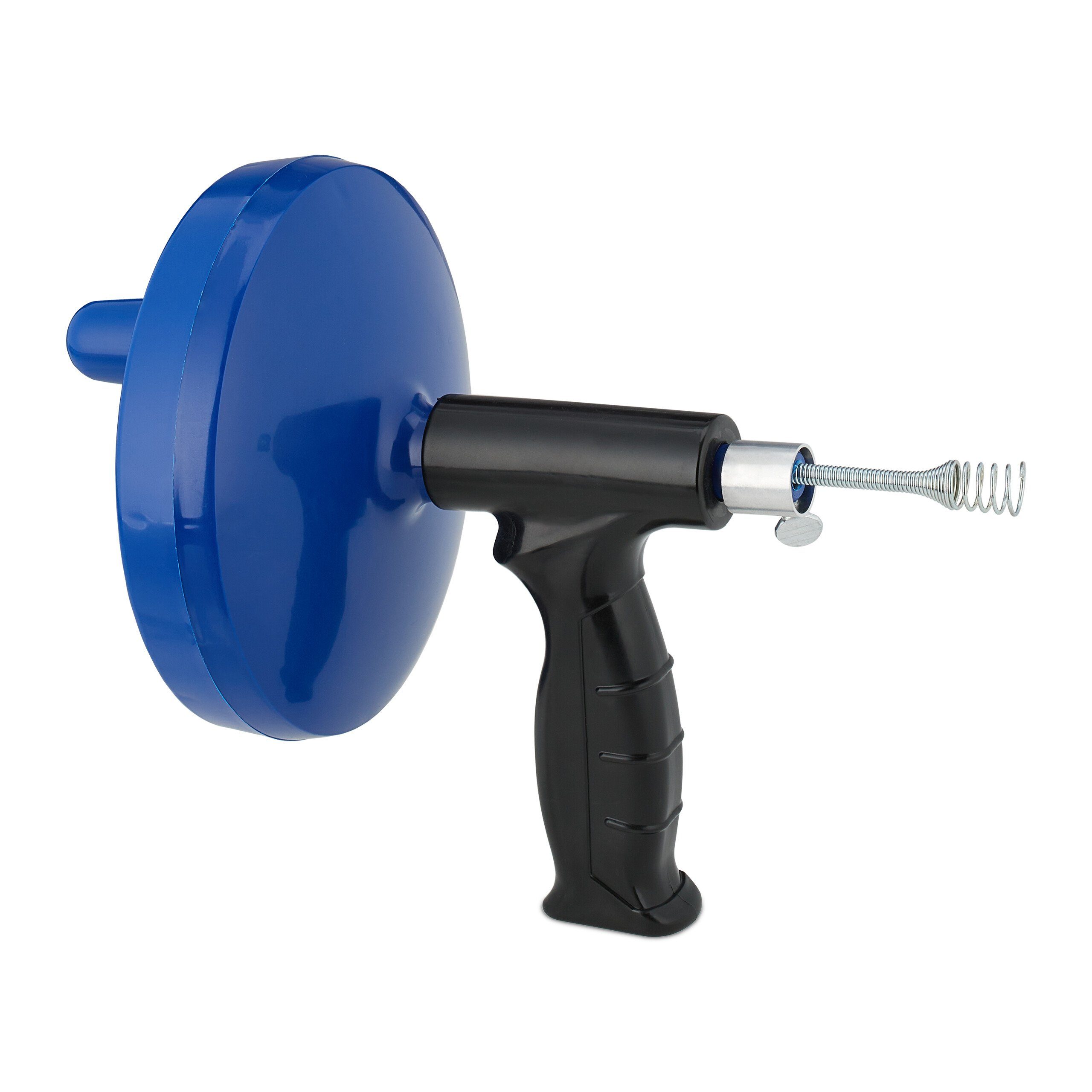 Rohrreinigungsspirale mit Kurbel