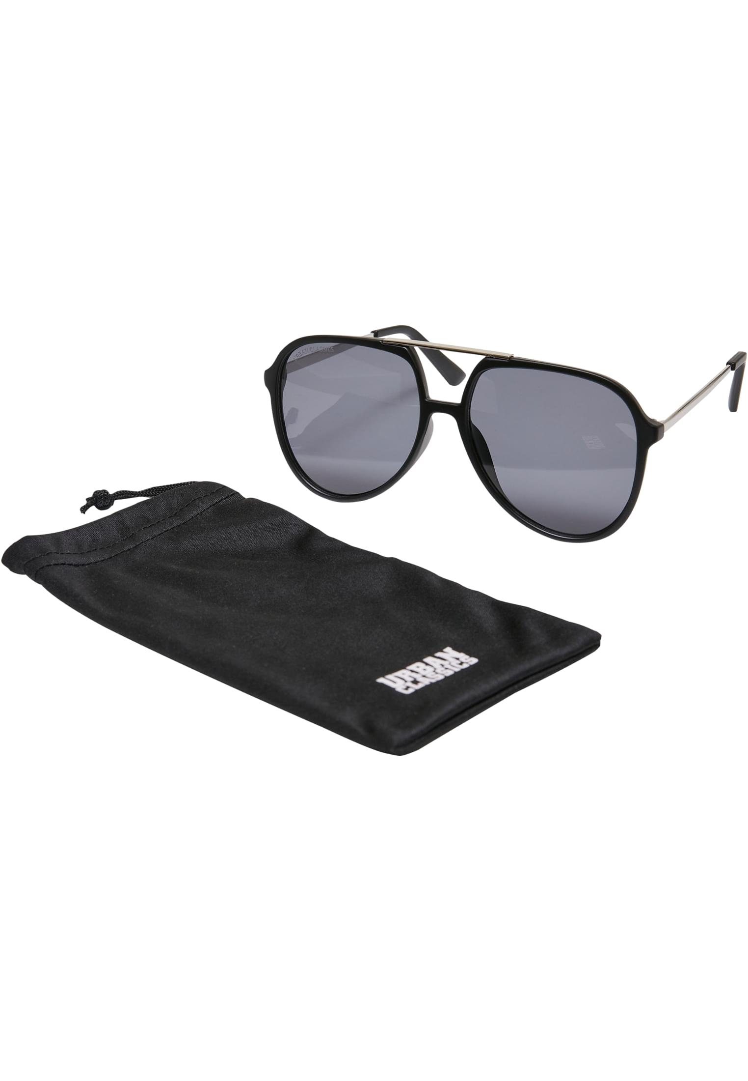 URBAN CLASSICS Sonnenbrille Unisex Sunglasses Osaka black/silver