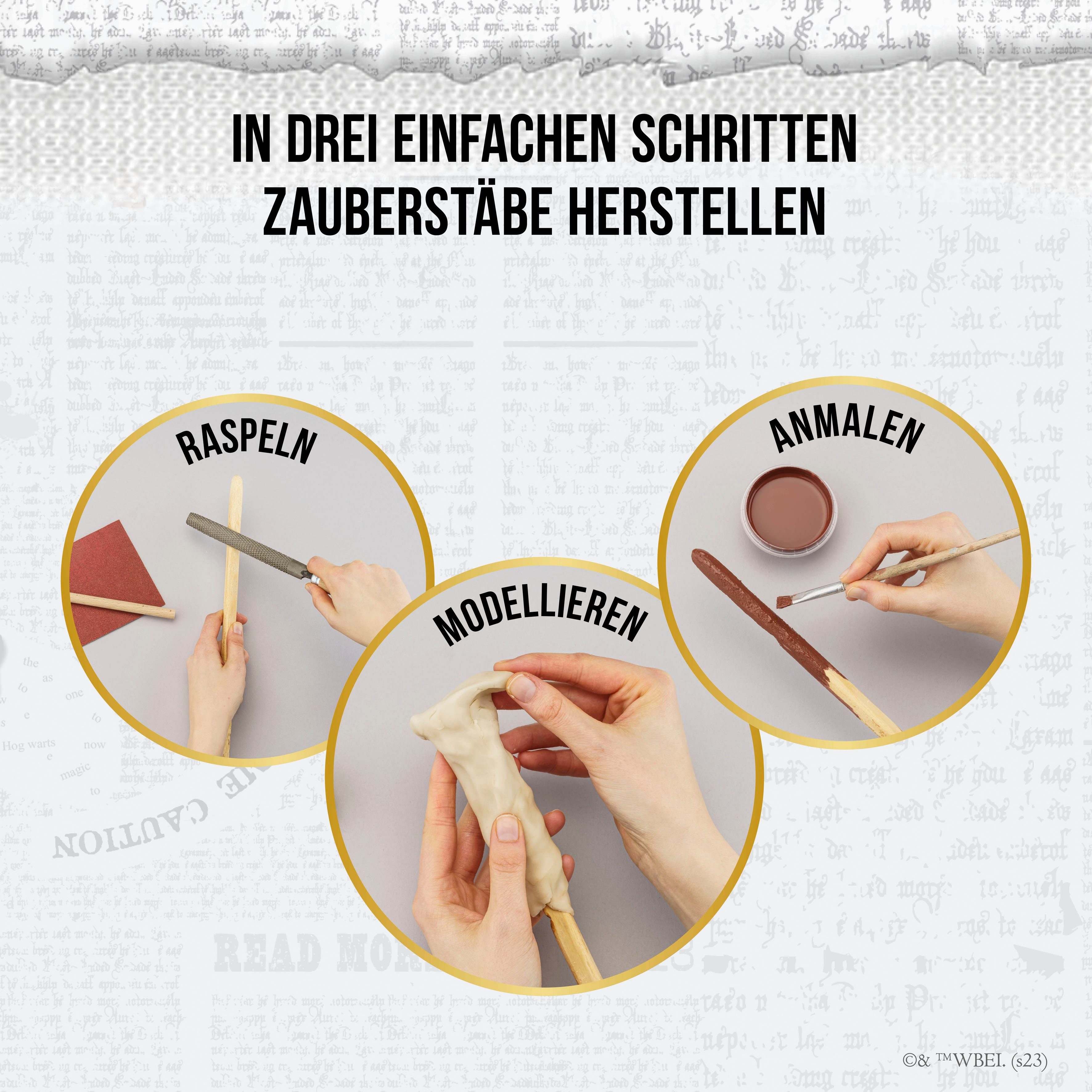 Kosmos Creative Set All-Rounder Box, Harry Potter - Craft Box Wands