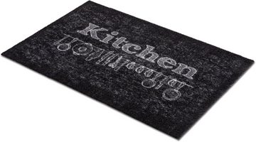 Fußmatte Miabella 1669, ASTRA, rechteckig, Höhe: 7 mm, Schmutzfangmatte, mit Spruch, ideal in der Küche