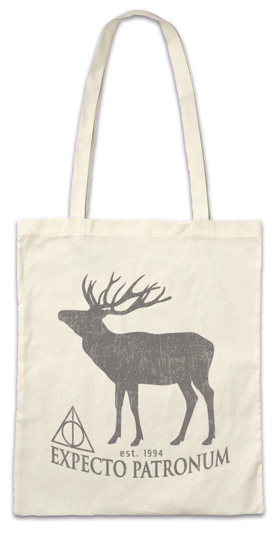 Beuteltasche Expecto Patronum Stofftasche Harry Pell Hirsch Deer Potter