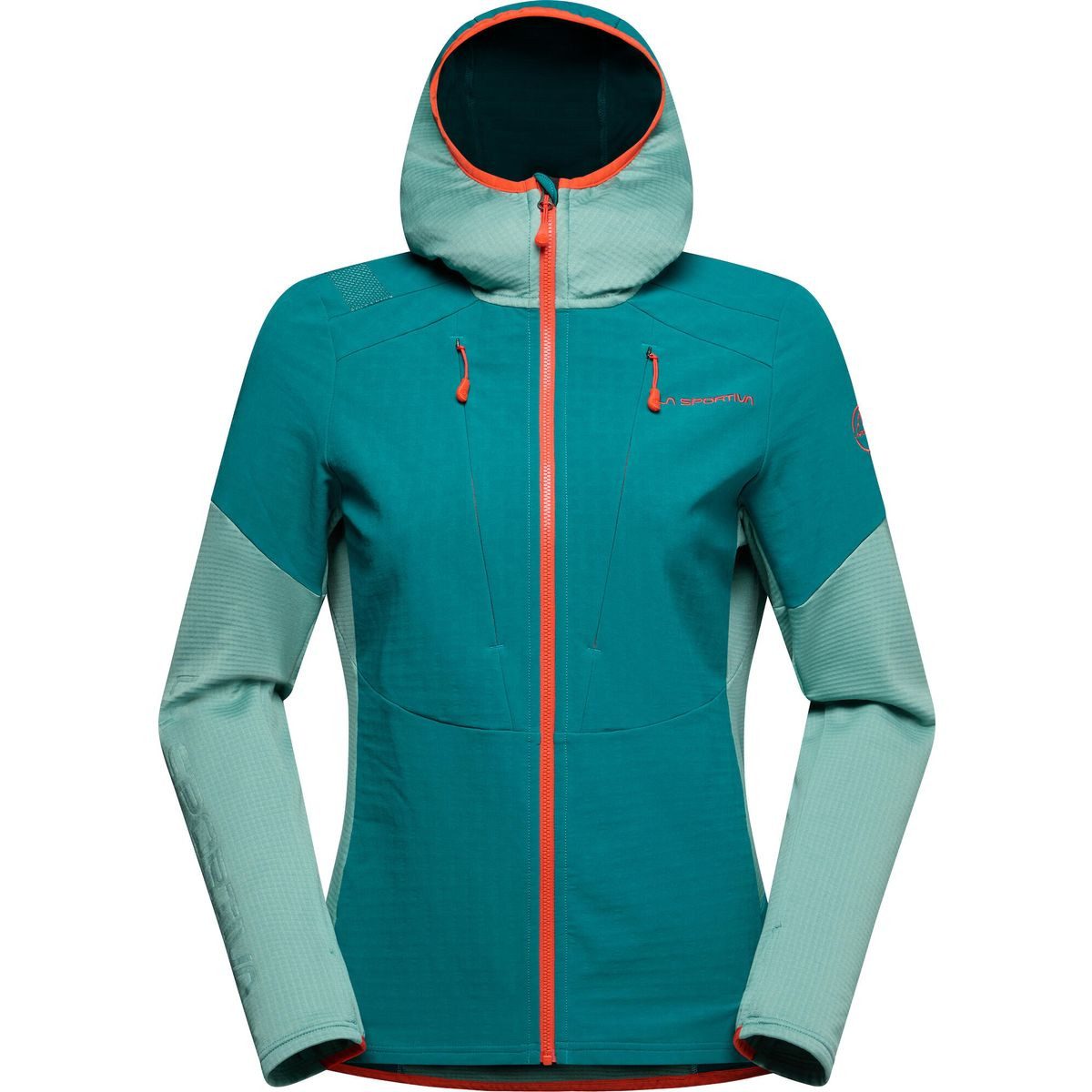 La Sportiva Fleecejacke Session Tech Hoody Women Innovativer Hoody für Skitouren, der Windschutz, Komfort und