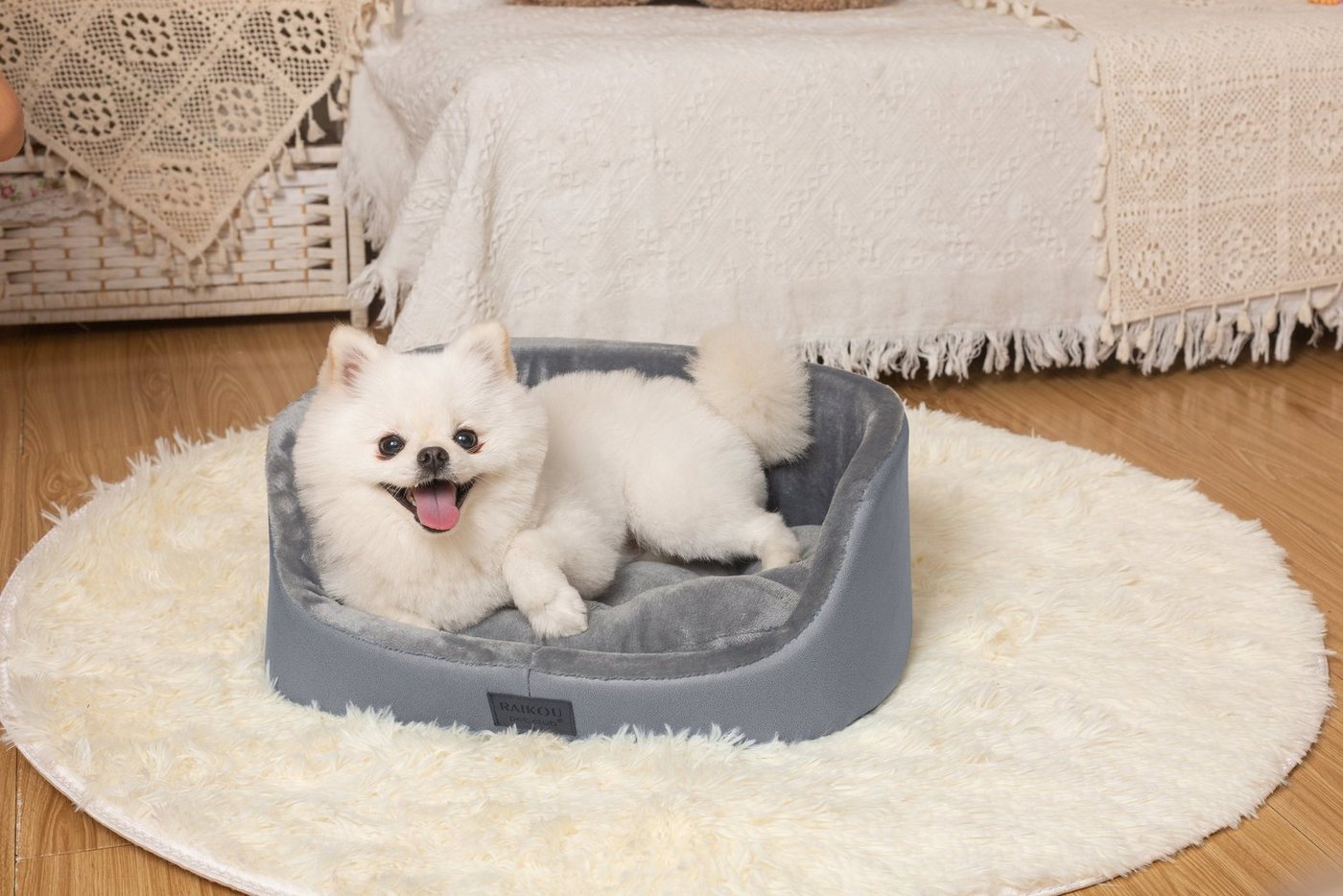 Thumbnail - RAIKOU Tierbett Orthopädisches Hundebett XXL Hundesofa Haustier Schlafpletz, Plüsch, rutschfester Boden
