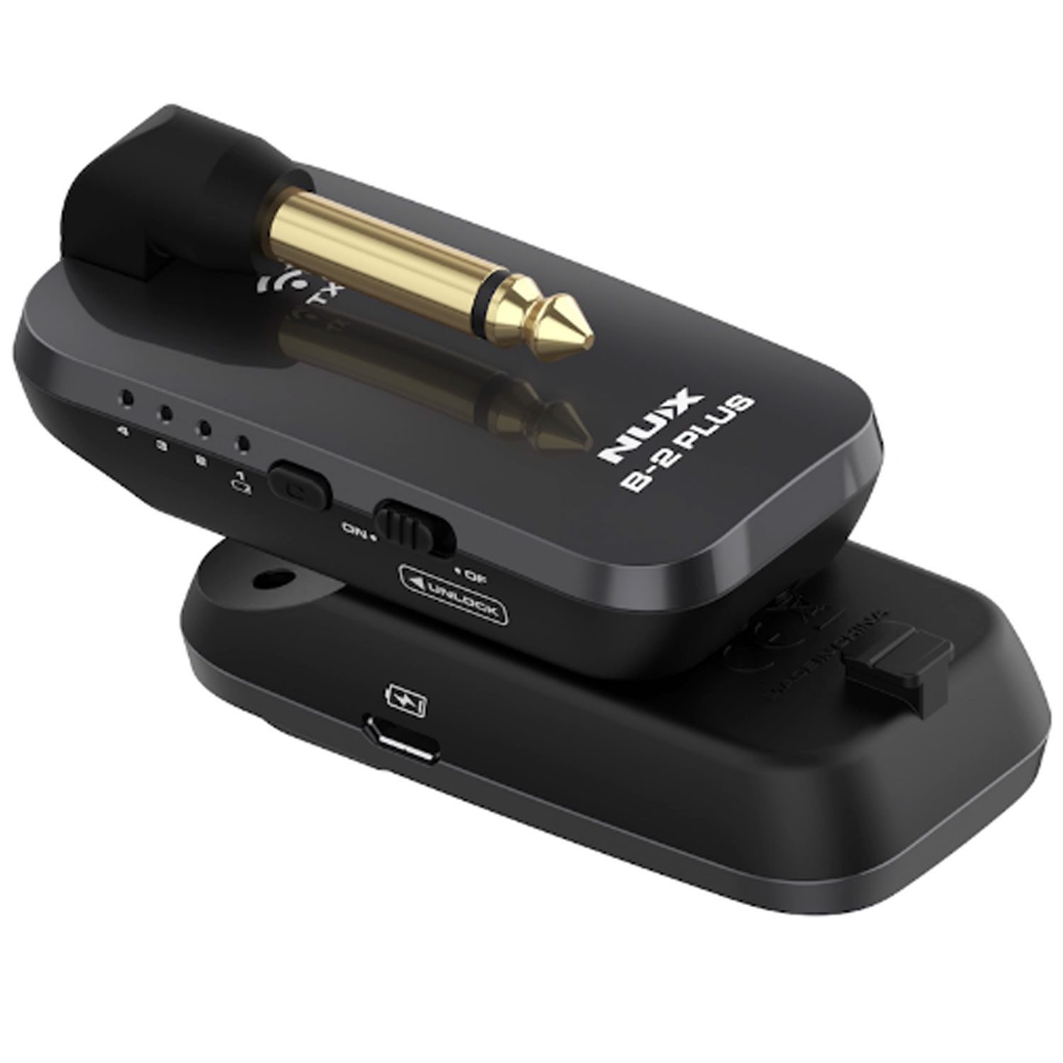 Nux E-Gitarre Nux Wireless System B2-Plus für Gitarre, E-Gitarre und Bass, 1-St., Drahtlos-System für Gitarre, Drahtlos-System für E-Gitarre und Bass – Bild 5 von 5