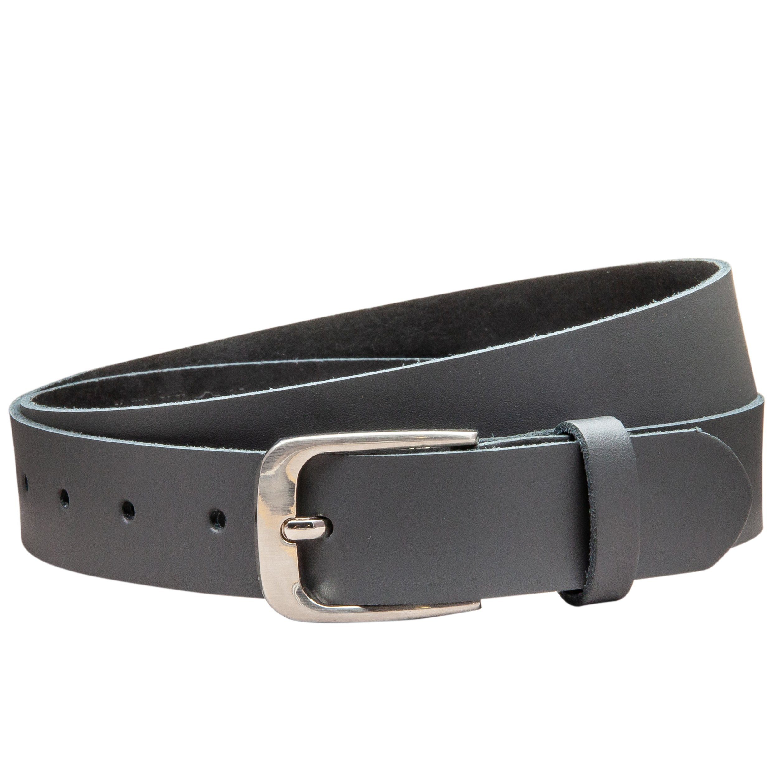 COLOGNEBELT Ledergürtel OM317-SL-Grau MADE IN GERMANY, günstig online kaufen