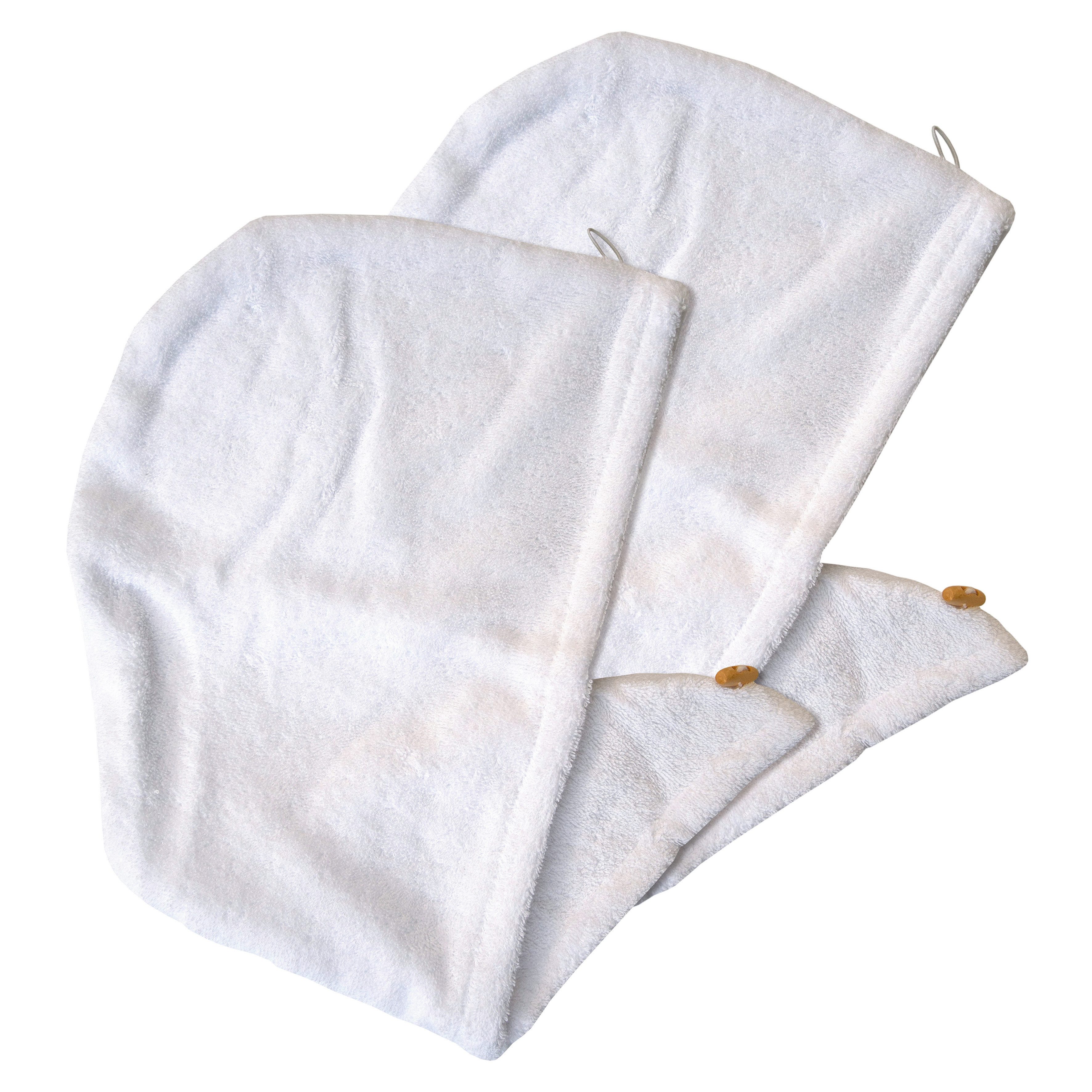 Dyckhoff Turban-Handtuch Opal Turban-Handtuch, Frottier (Set, 2-St) – Bild 2 von 3