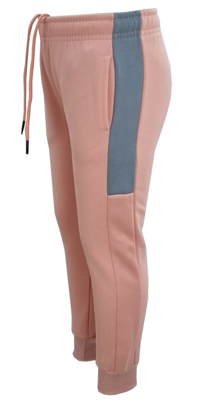 Girls Fashion Sweatanzug Sweatanzug, Freizeitset, gefüttert, Kapuzen Jacke + Jogginghose, MF112
