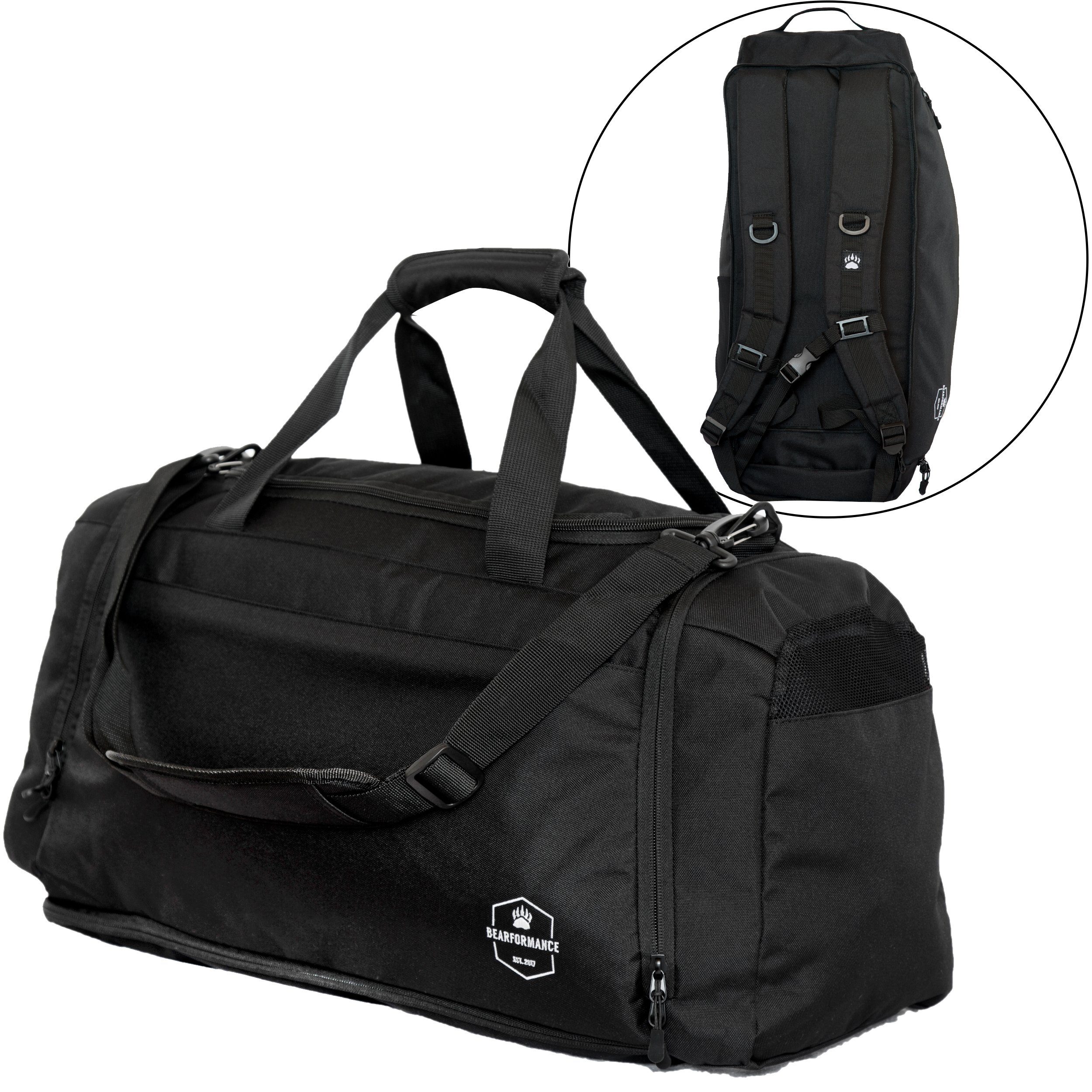 sporttasche auch als rucksack