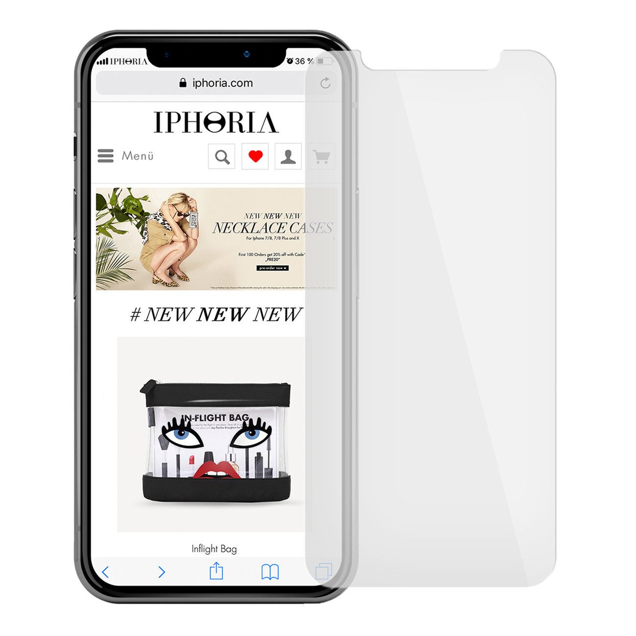 iPHORIA Schutzfolie HD Glass Protector - iPhone 12 Pro Max