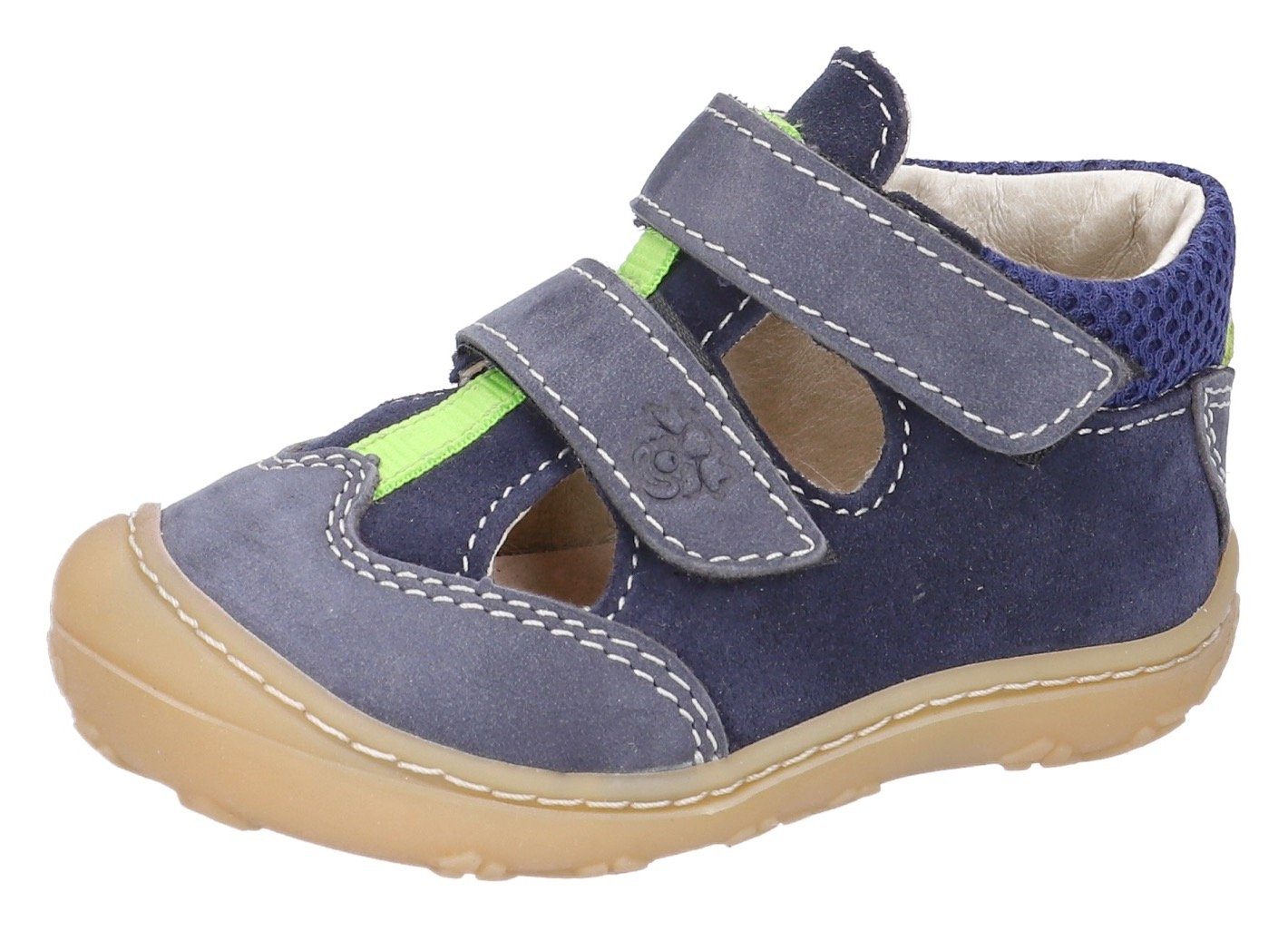 PEPINO by RICOSTA Lauflernschuh Sandale, Klettschuh, Babyschuh mit weicher Lederinnensohle