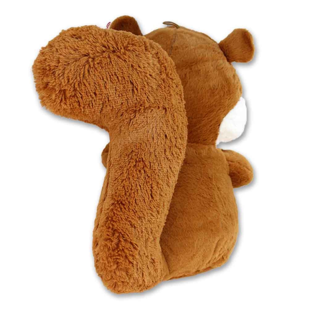 Landahl & Baumann Kuscheltier Eichhörnchen Kuscheltier – 50 cm – Mit Plüsch-Nuss & Schlaufe
