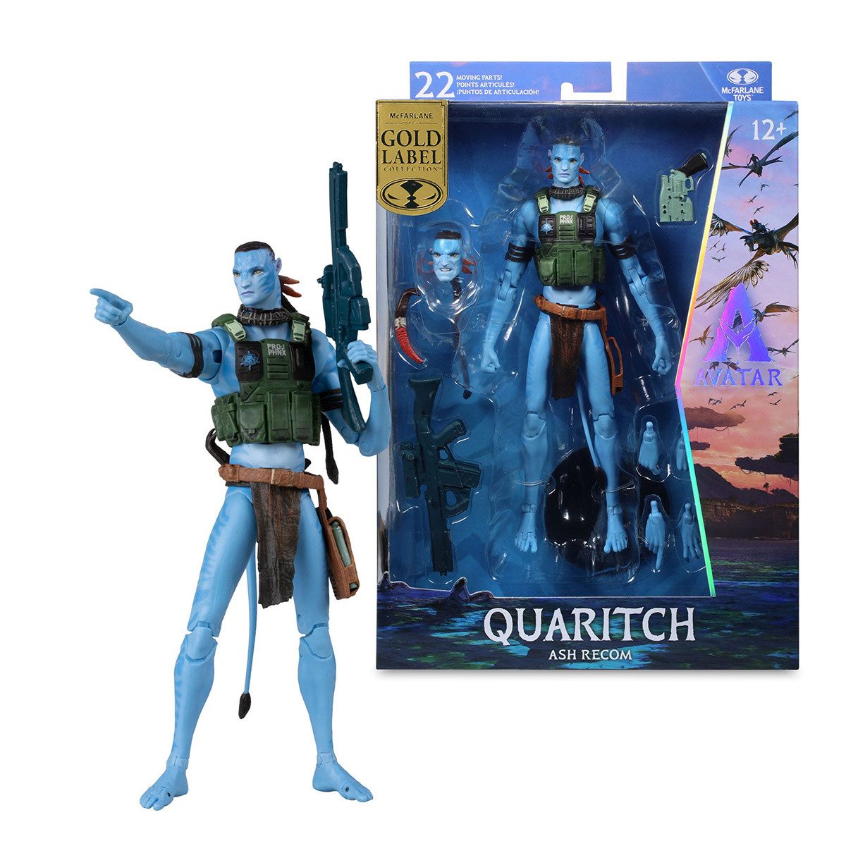 McFarlane Toys Actionfigur Avatar: Fire and Ash mit Zubehör 18cm