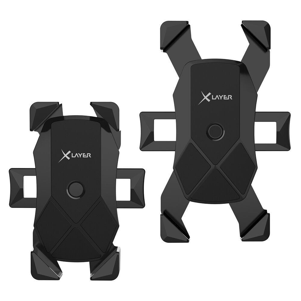 XLAYER Handy-Halterung Fahrrad-Halterung Schnapp-Funktion für Smartphones – Bild 3 von 5