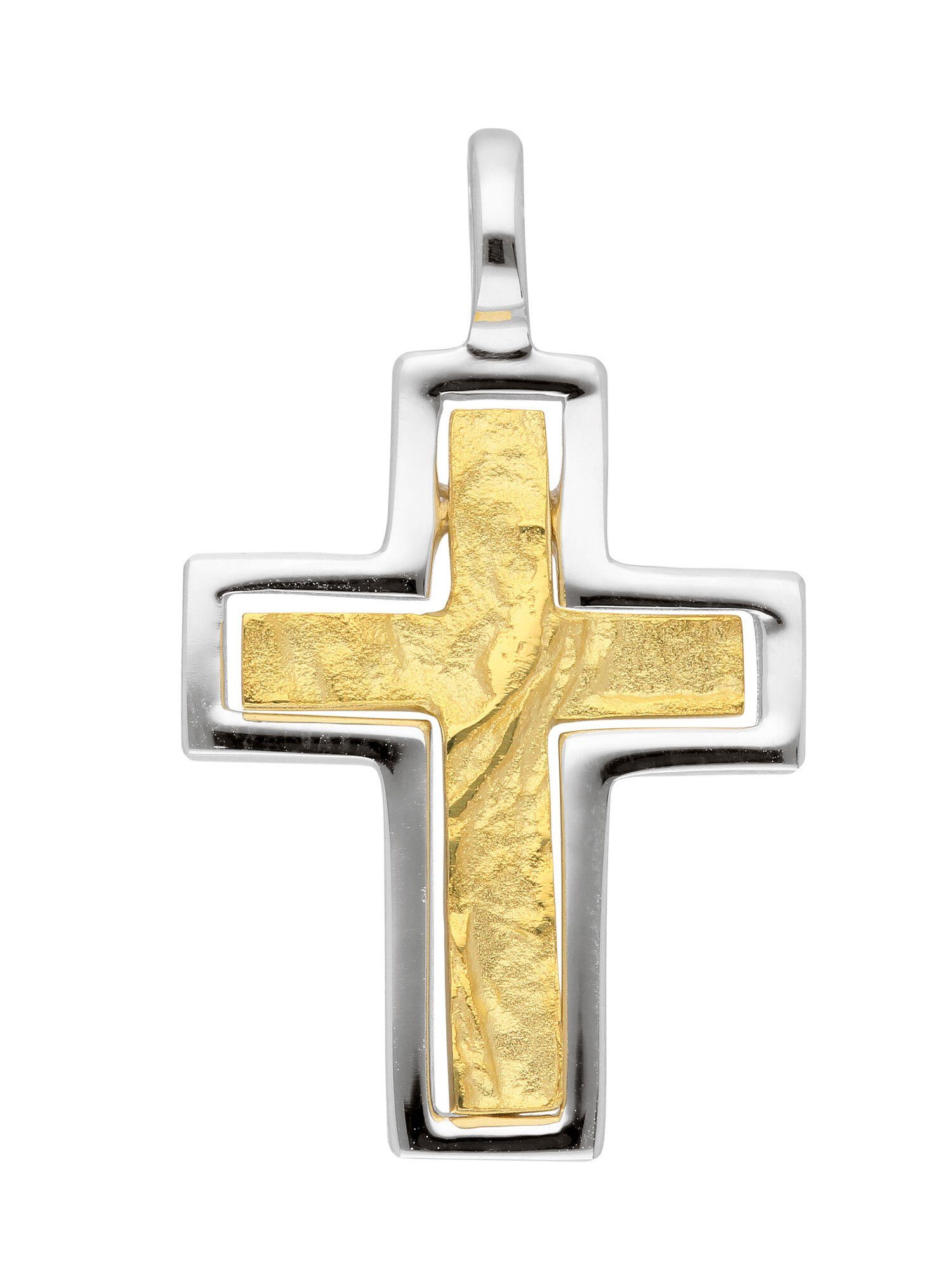 333 für Gold Goldschmuck Kreuz Damen Kettenanhänger Anhänger, & Adelia´s Herren