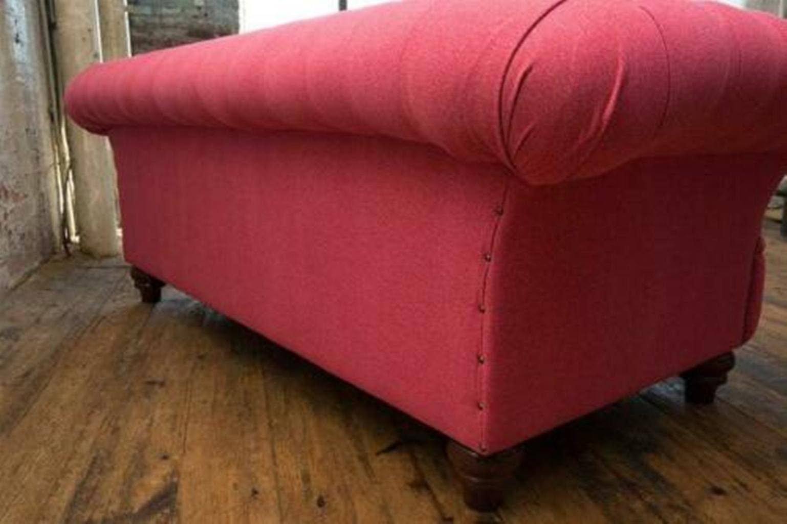 Wohnzimmer Couch Big JVmoebel Chesterfield Design Chesterfield-Sofa, Sofa Textil