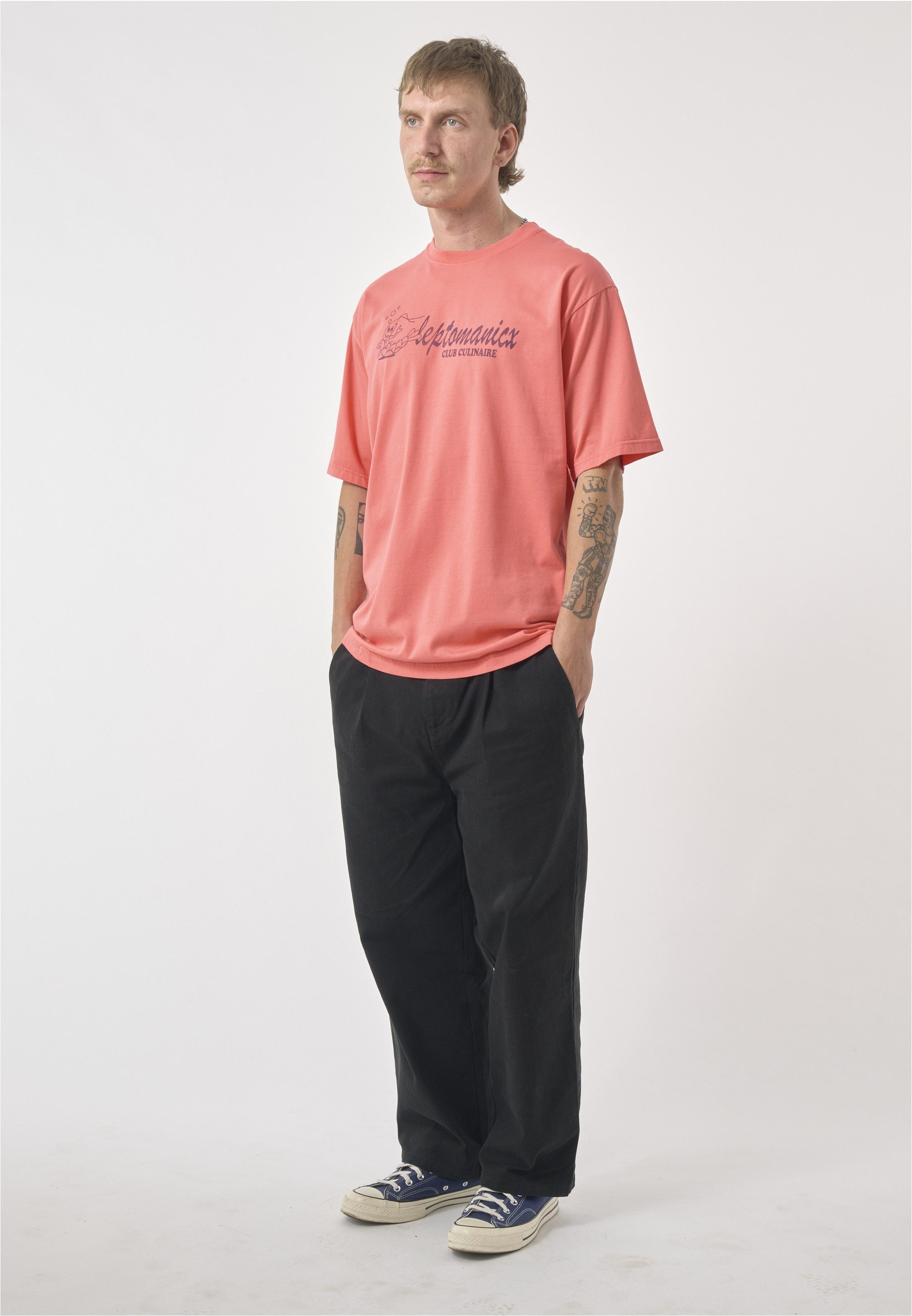 Cleptomanicx T-Shirt Classic Tee Club Cullinaire mit lockerem Schnitt