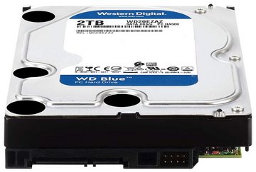 Western Digital Blue 2TB HDD WD20EZAZ 3,5 Zoll SATA3 5400RPM interne HDD-Festplatte