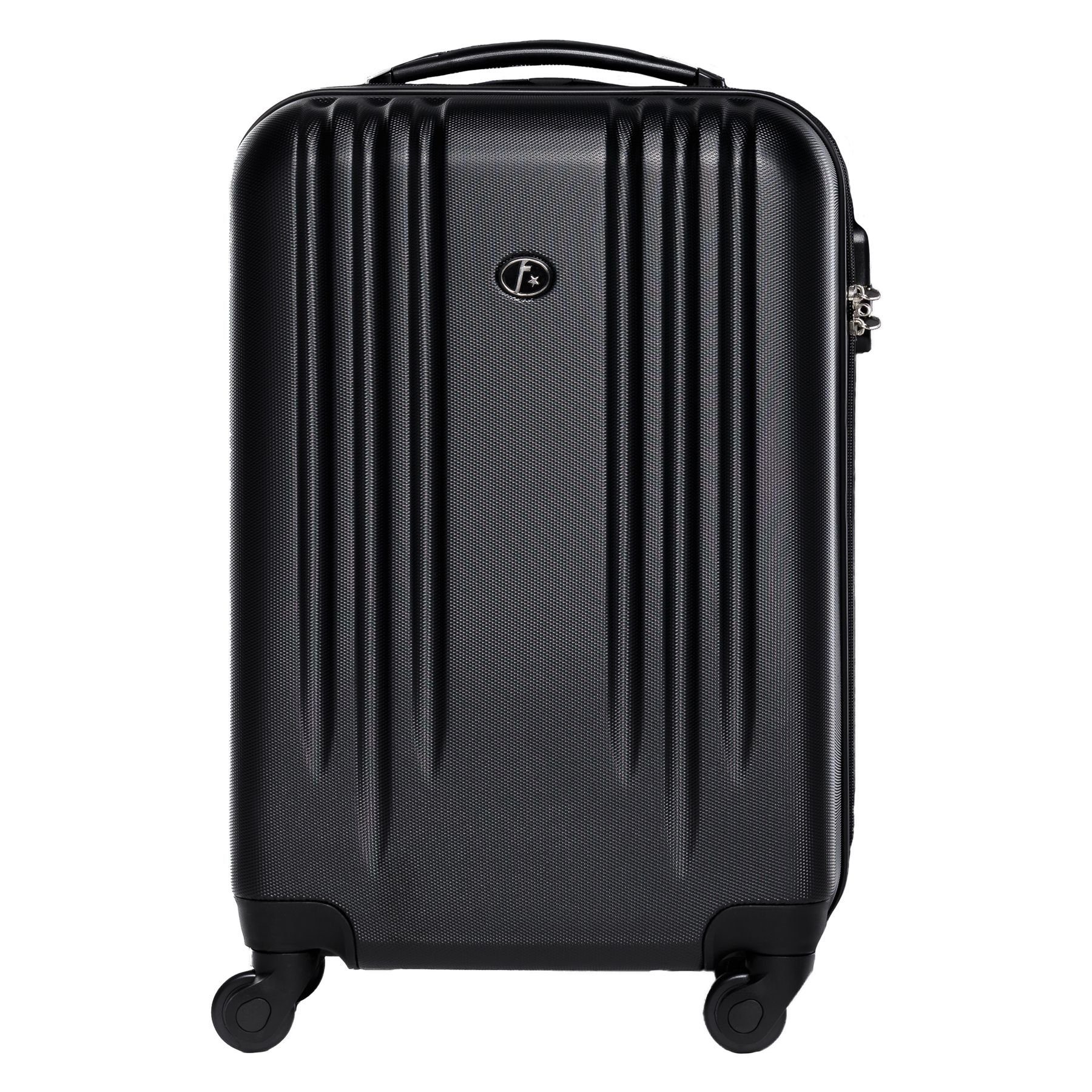 FERGÉ Koffer Hartschale 3 teilig Koffer Set, Handgepäck Koffer Hartschale, Kabinen-Trolley Rollkoffer mit 4 Rollen