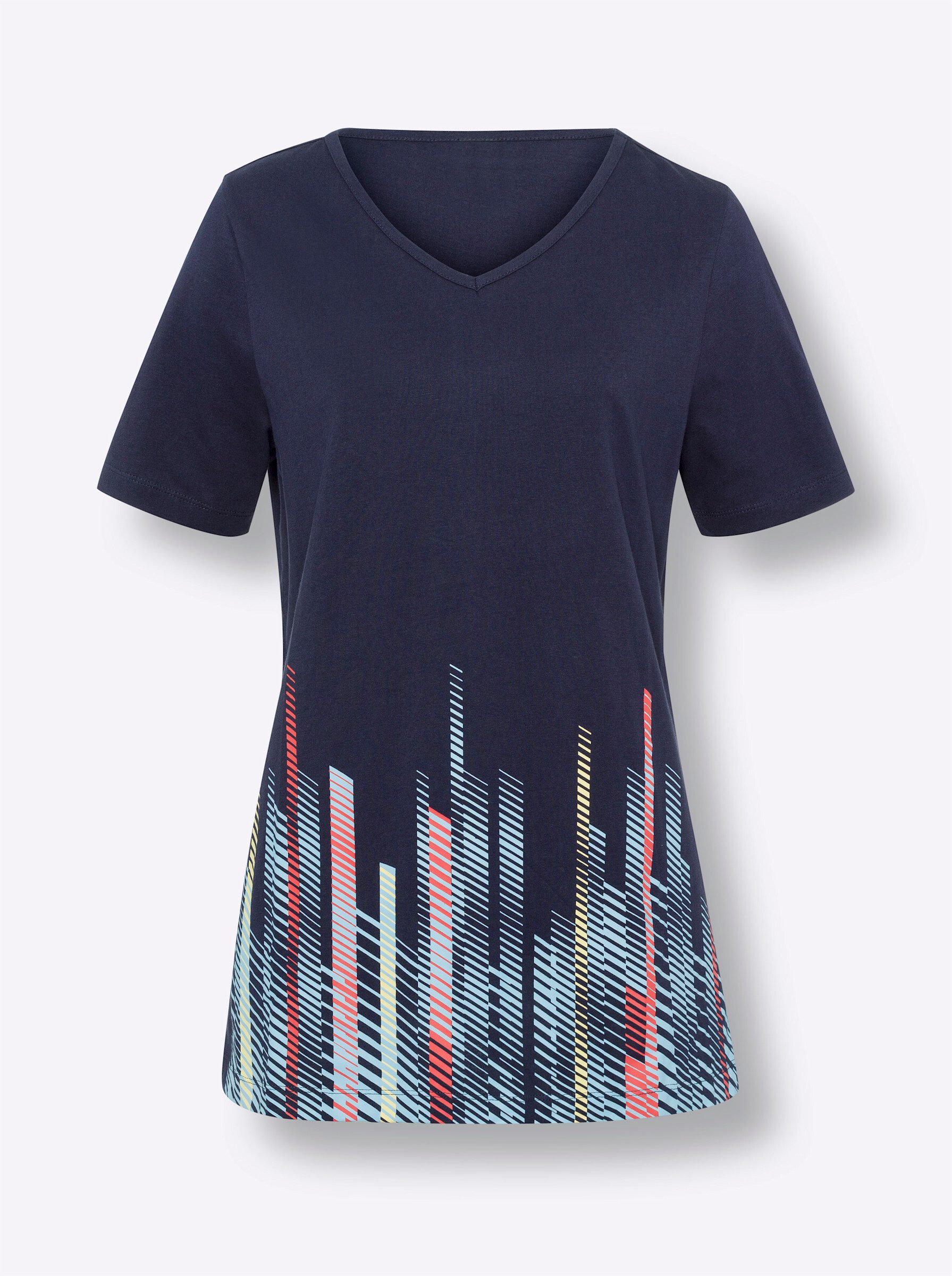 Trainingsshirt Longshirt Kurzarm